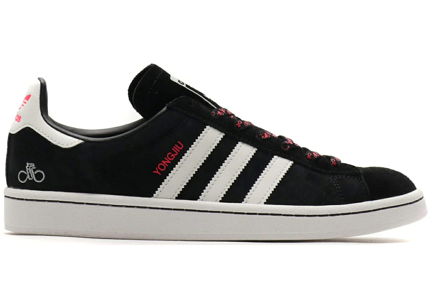 アディダス 構内 中核グループ 黒いこと 黒いこと 薄墨色 薄墨色 スニーカー メンズ ADIDAS CAMPUS CHINESE NEW YEAR (2019) / CORE BLACK GREY ONE CRYSTAL