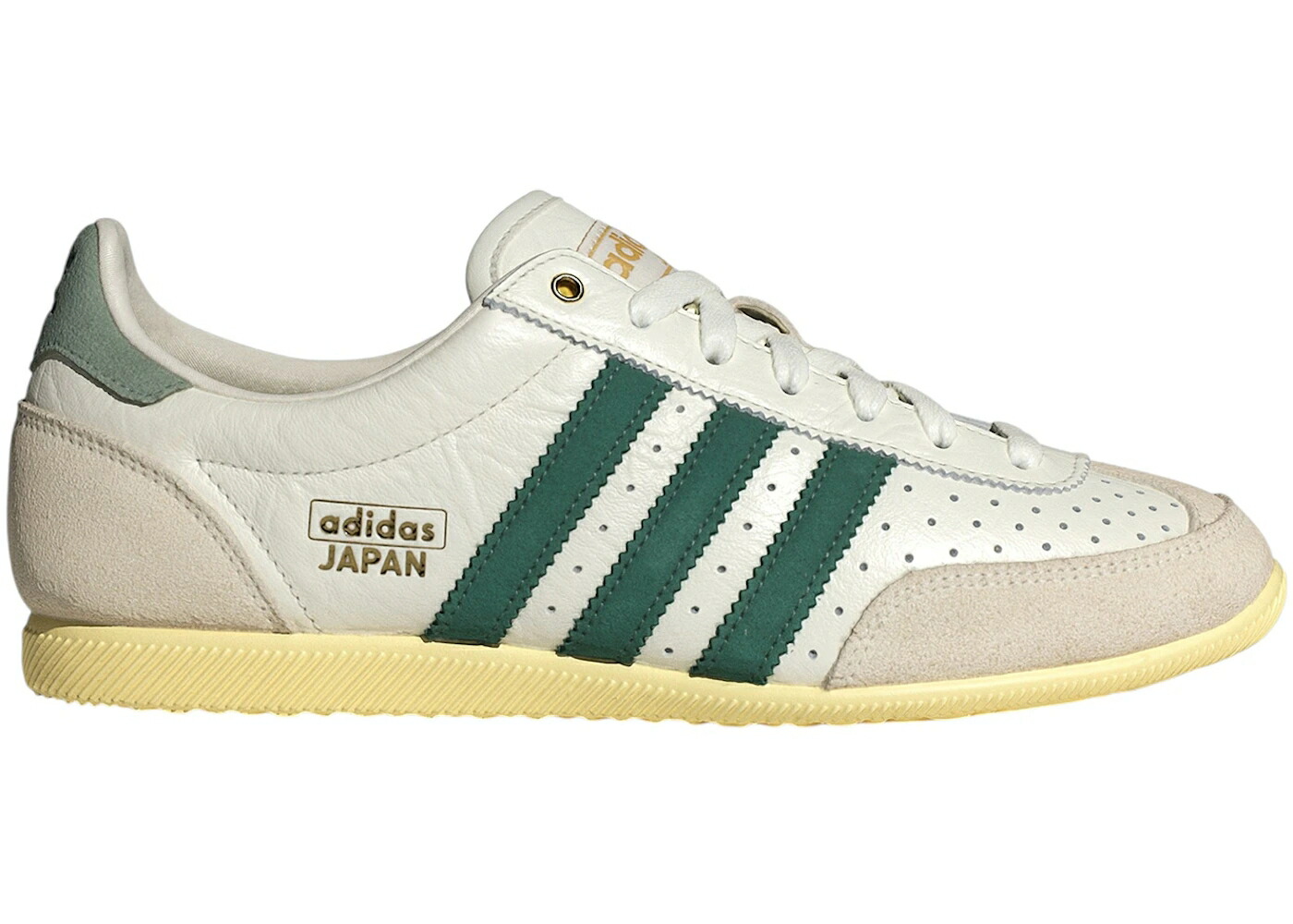 アディダス 白色 ホワイト 緑 グリーン 橙 オレンジ WOMEN'S スニーカー レディース ADIDAS JAPAN OFF WHITE COLLEGIATE GREEN ORANGE TINT (WOMEN'S) / OFF WHITE COLLEGIATE GREEN