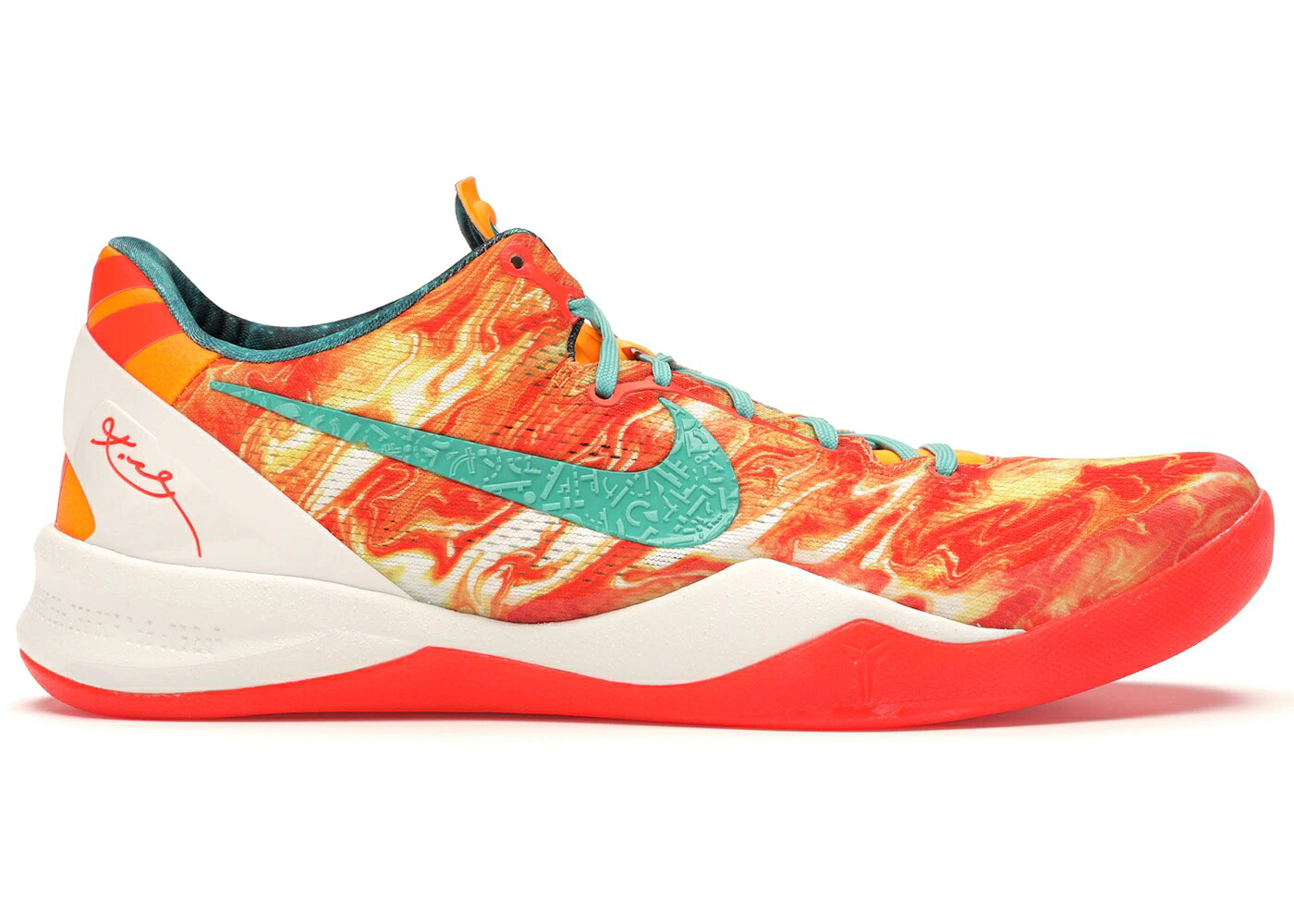 ナイキ コービー スニーカー メンズ NIKE KOBE 8 SPORT PACK ALL-STAR (2013) / BRIGHT CITRUS SPORT TURQUOISE スニーカー-靴-メンズ靴