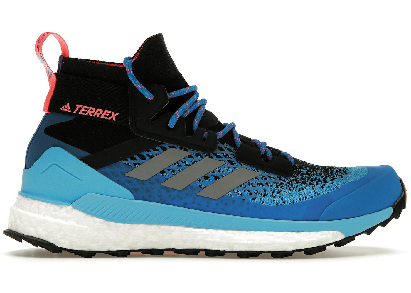 アディダス フリー 青色 ブルー ラッシュ コア 黒色 ブラック 灰色 グレー スニーカー メンズ ADIDAS TERREX FREE HIKER PRIMEBLUE BLUE RUSH / CORE BLACK GREY THREE BLUE
