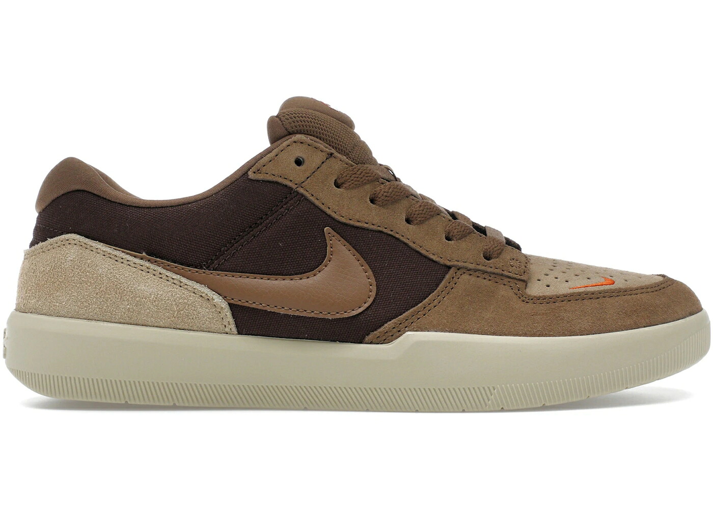 ナイキ エスビー 赤銅色 赤銅色 ベージュ カーキ スニーカー メンズ NIKE SB FORCE 58 BAROQUE BROWN PARACHUTE BEIGE DESERT KHAKI MOSSWOOD / BAROQUE BROWN PARACHUTE BEIGE