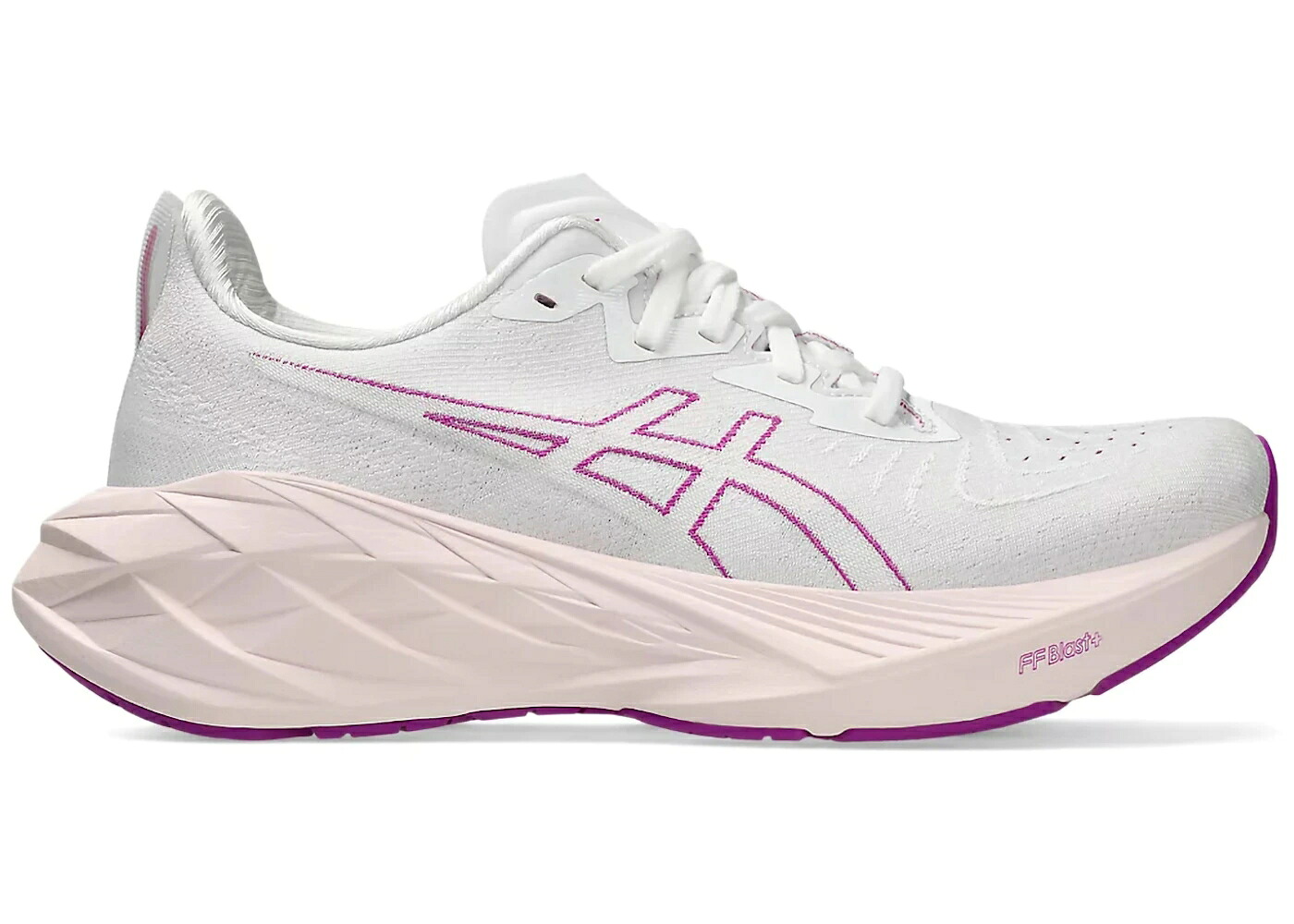 アシックス 白色 ホワイト WOMEN'S スニーカー レディース ASICS NOVABLAST 4 WHITE SOOTHING SEA (WOMEN'S) / WHITE SOOTHING SEA