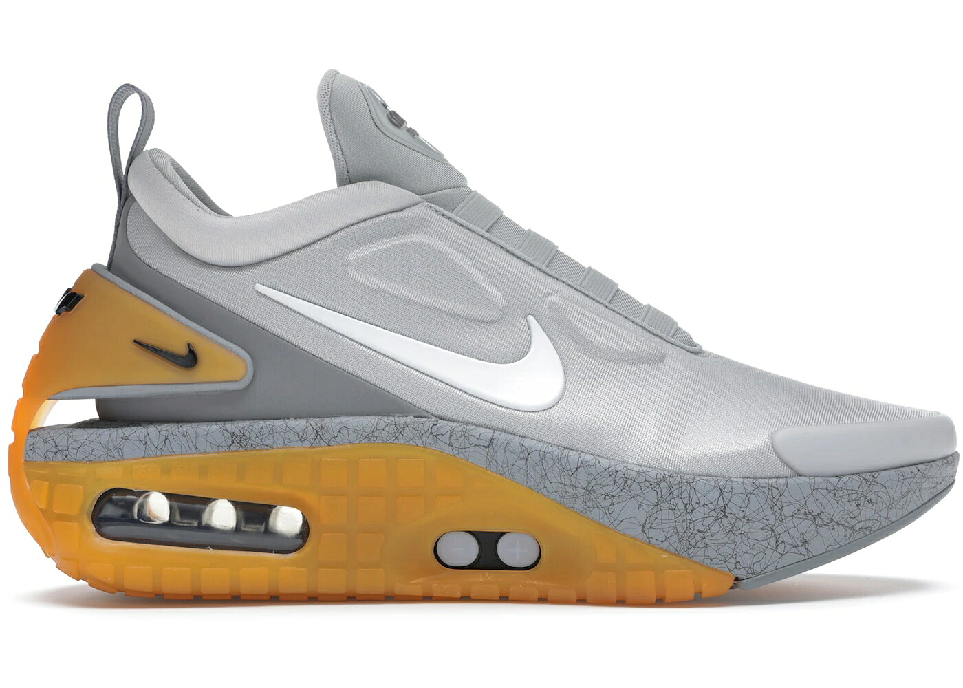 ナイキ アダプト マックス クール 灰色 グレー ピュア プラチナム スニーカー メンズ NIKE ADAPT AUTO MAX MOTHERBOARD (US CHARGER) / COOL GREY PURE PLATINUM GUM|スニケス