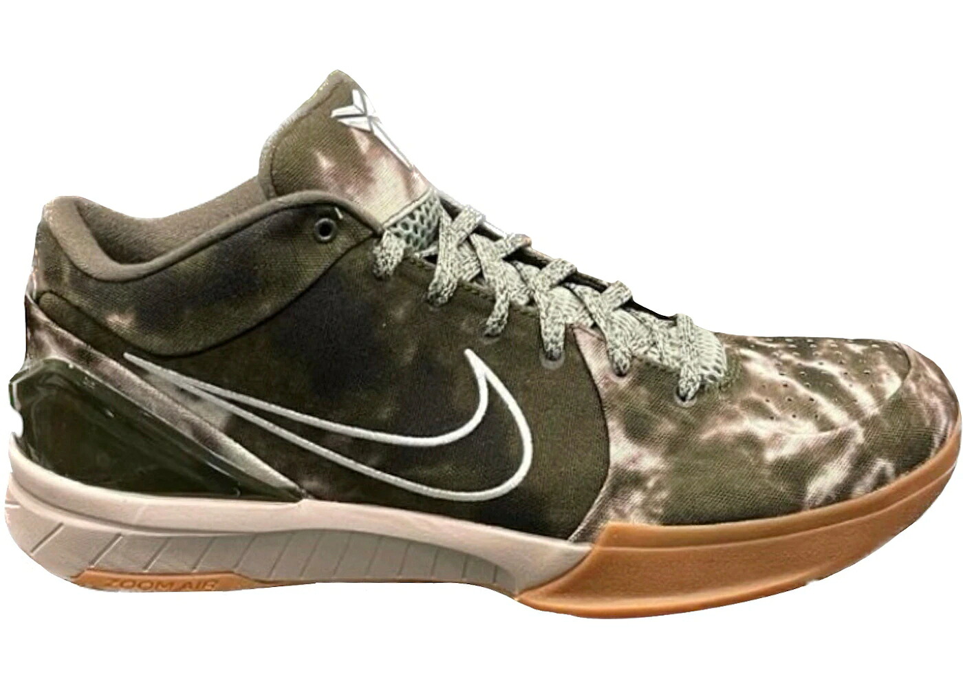 ナイキ コービー プロトロ アンディフィーテッド オリーブ ネクタイ 緑 グリーン スニーカー メンズ NIKE KOBE 4 PROTRO UNDEFEATED OLIVE TIE DYE (FRIENDS AND FAMILY) / GREEN GUM