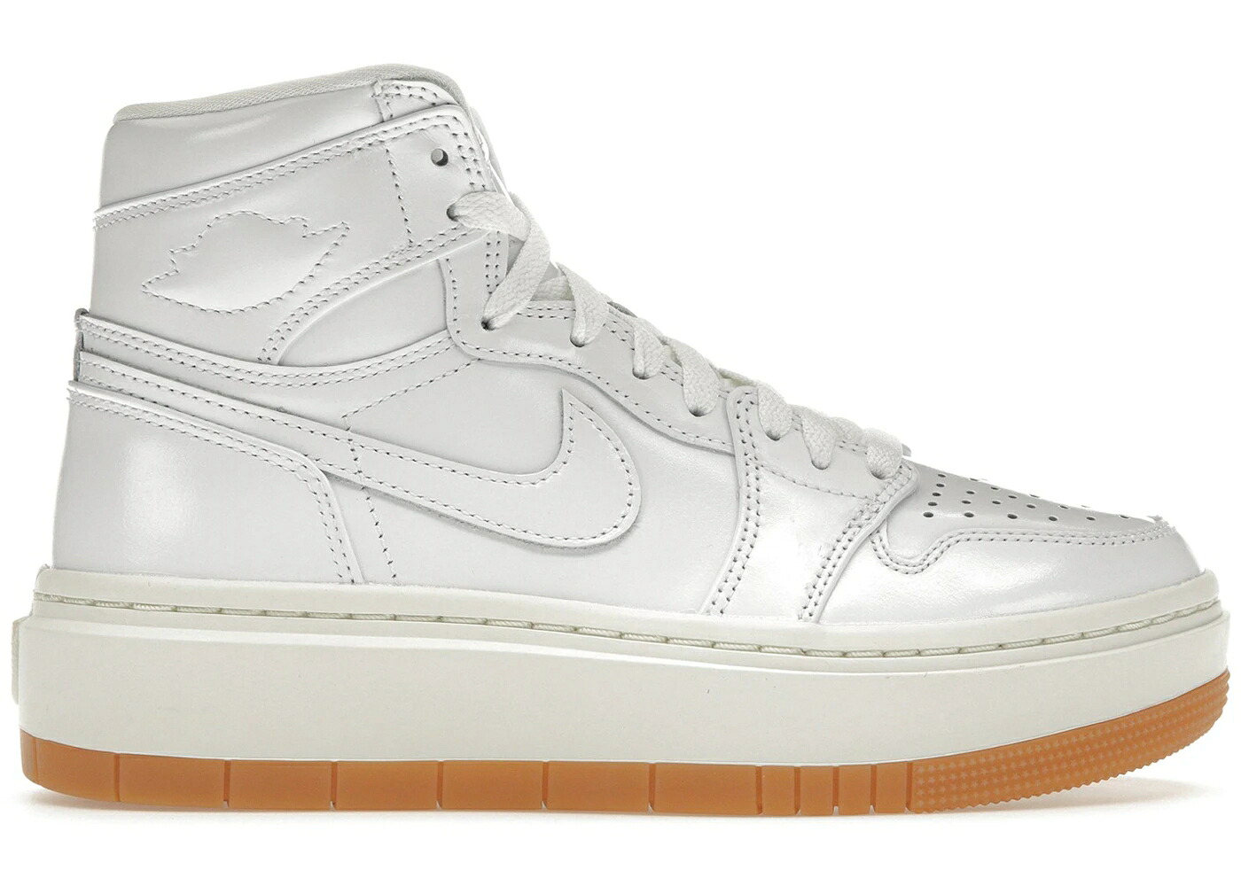 ナイキ ジョーダン 御機嫌 白いこと 白いこと 赤銅色 赤銅色 WOMEN\u0027S スニーカー レディース JORDAN 1 ELEVATE HIGH SE WHITE GUM (WOMEN\u0027S) / WHITE SAIL GUM LIGHT BROWN WHITE