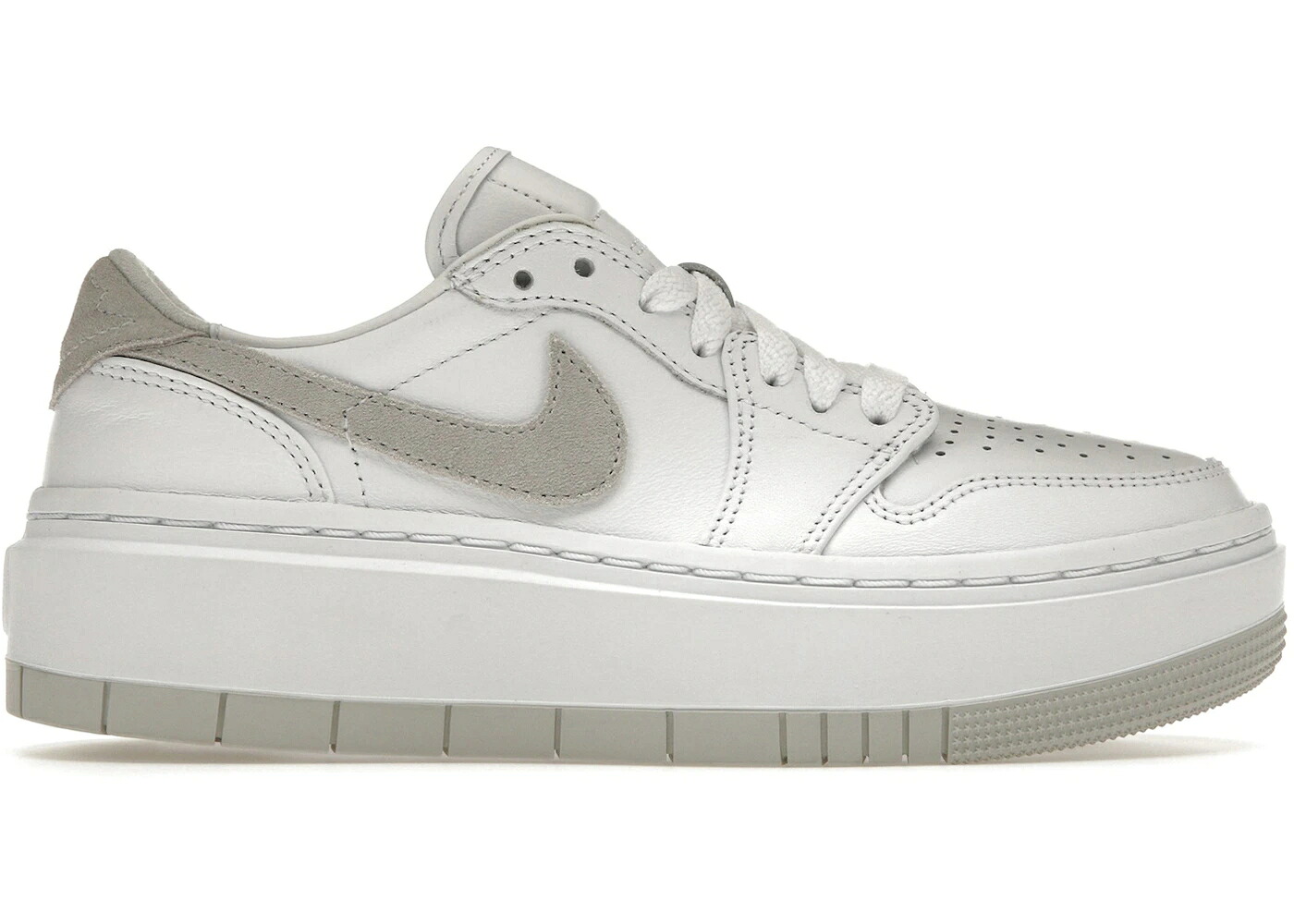 ナイキ ジョーダン 灰色 グレー 白色 ホワイト WOMEN'S スニーカー レディース JORDAN 1 ELEVATE LOW NEUTRAL GREY (WOMEN'S) / WHITE WHITE NEUTRAL GREY