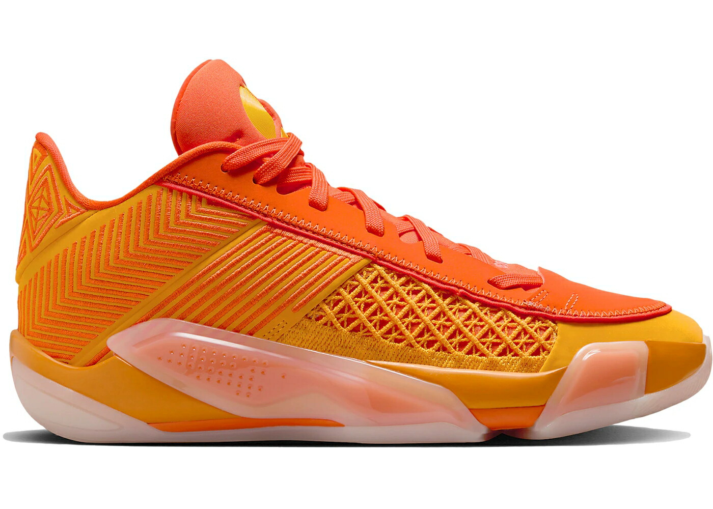 ナイキ ジョーダン 橙 オレンジ色 WOMEN\u0027S スニーカー レディース JORDAN 38 LOW DEARICA HAMBY SUNSHINE (WOMEN\u0027S) / TAXI SAFETY ORANGE SAIL TOUR