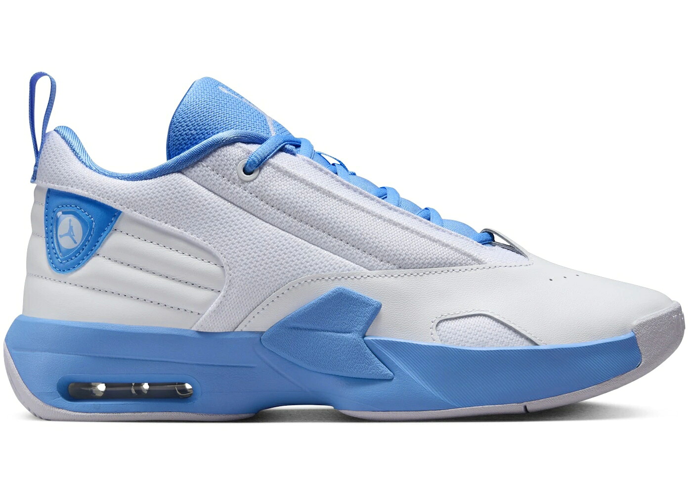 ナイキ ジョーダン マックス オーラ 白色 ホワイト 青色 ブルー WOMEN'S スニーカー レディース JORDAN MAX AURA 6 WHITE UNIVERSITY BLUE (WOMEN'S) / WHITE UNIVERSITY BLUE WHITE｜スニケス