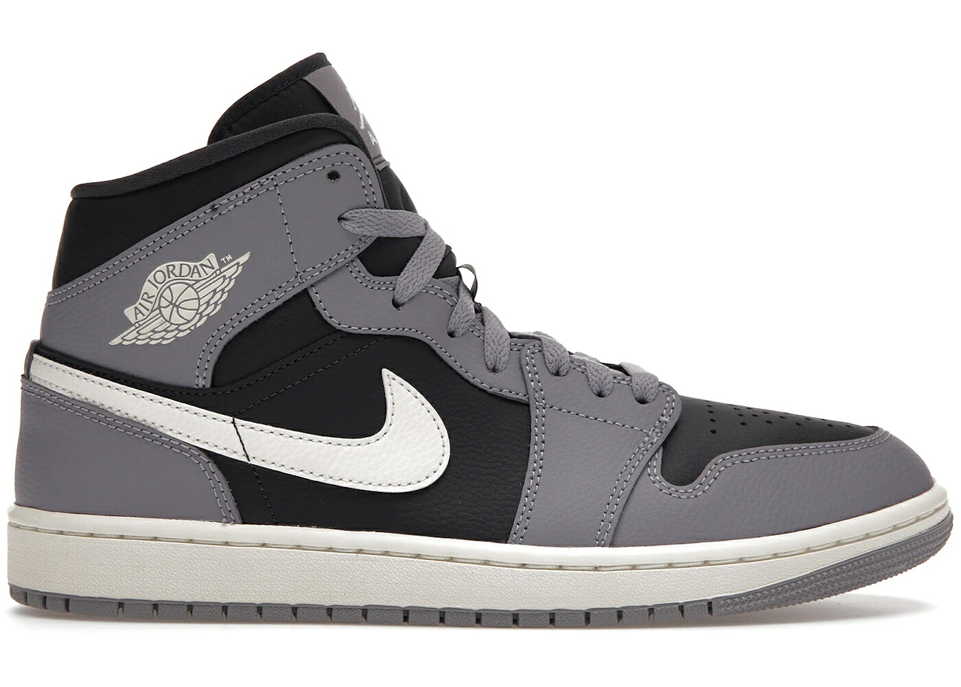 ナイキ ジョーダン ミッド 薄墨色 シメント 薄墨色 WOMEN\u0027S スニーカー レディース JORDAN 1 MID CEMENT GREY (WOMEN\u0027S) / CEMENT GREY SAIL ANTHRACITE