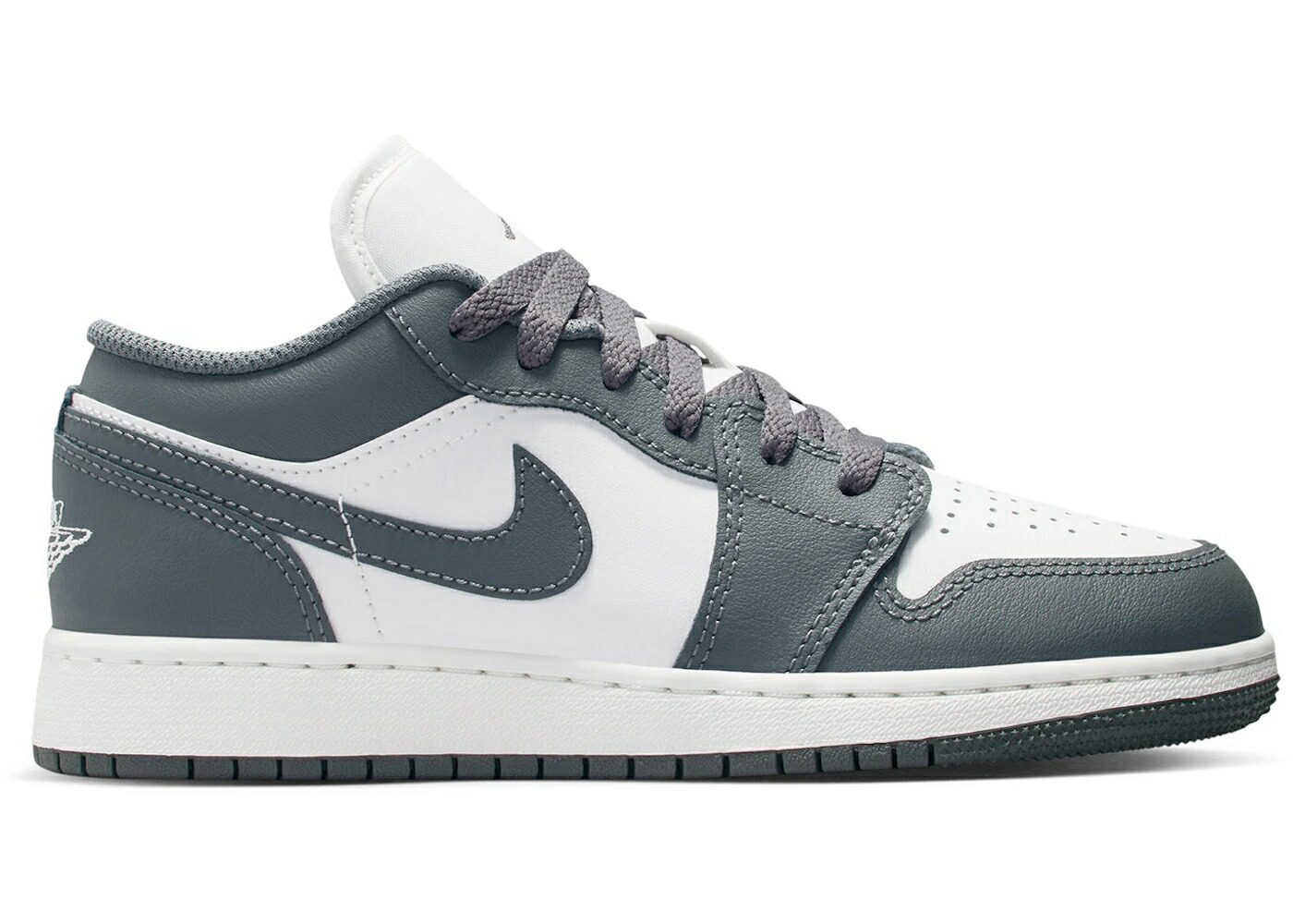 ナイキ ジョーダン 薄墨色 薄墨色 白いこと 白いこと 御坊っちゃん キッズ JORDAN 1 LOW GREY WHITE (GS) / IRON GREY SUMMIT WHITE もの言う花 マタニティ スニーカー