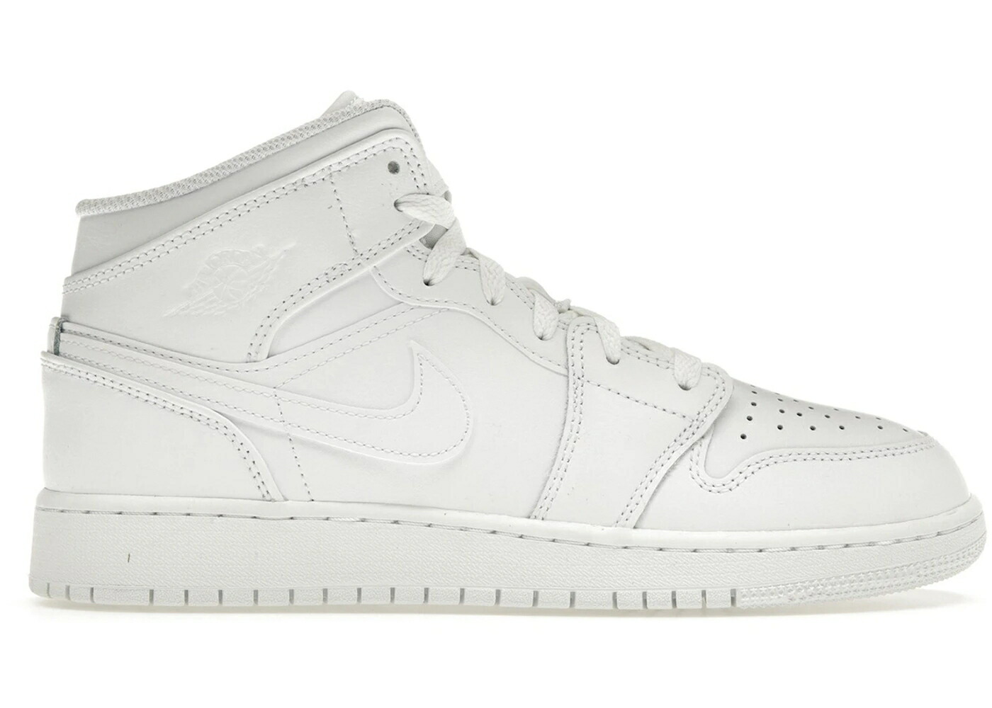 ナイキ ジョーダン ミッド 白いこと 白いこと 御坊っちゃん キッズ JORDAN 1 MID TRIPLE WHITE (2023) (GS) / WHITE WHITE WHITE もの言う花 マタニティ スニーカー