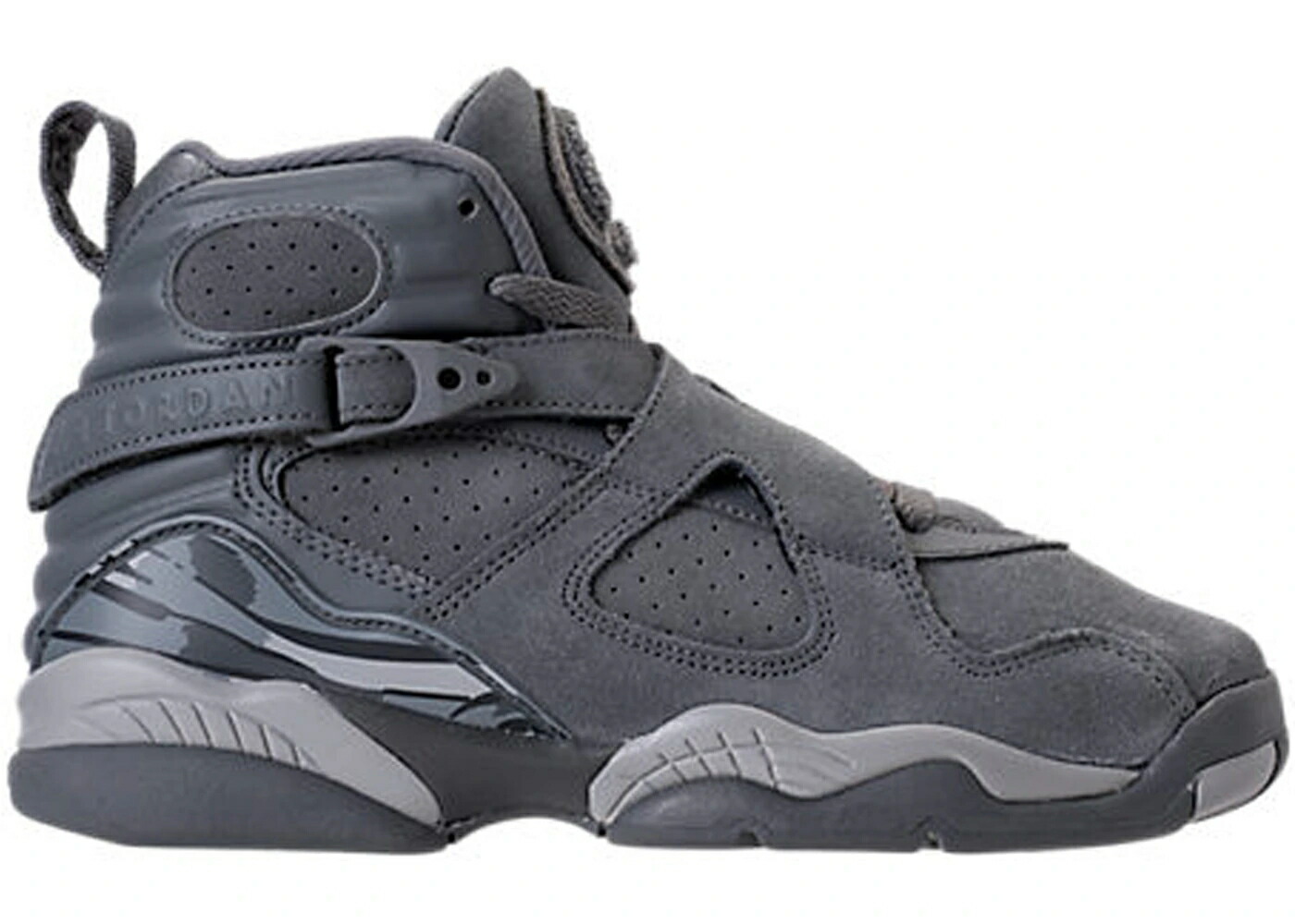 ナイキ ジョーダン 冷やりとした 薄墨色 薄墨色 お坊っちゃん キッズ JORDAN 8 RETRO COOL GREY (GS) / COOL GREY WOLF GREY COOL GREY もの言う花 マタニティ スニーカー