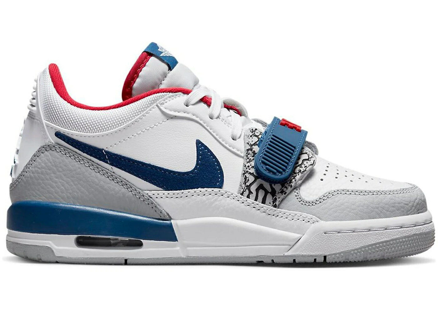 ナイキ ジョーダン レガシー 白色 ホワイト 青色 ブルー 赤 レッド 灰色 グレー ジュニア キッズ JORDAN LEGACY 312 LOW WHITE FRENCH BLUE UNIVERSITY RED (GS) / WHITE WOLF GREY UNIVERSITY RED ベビー マタニテ