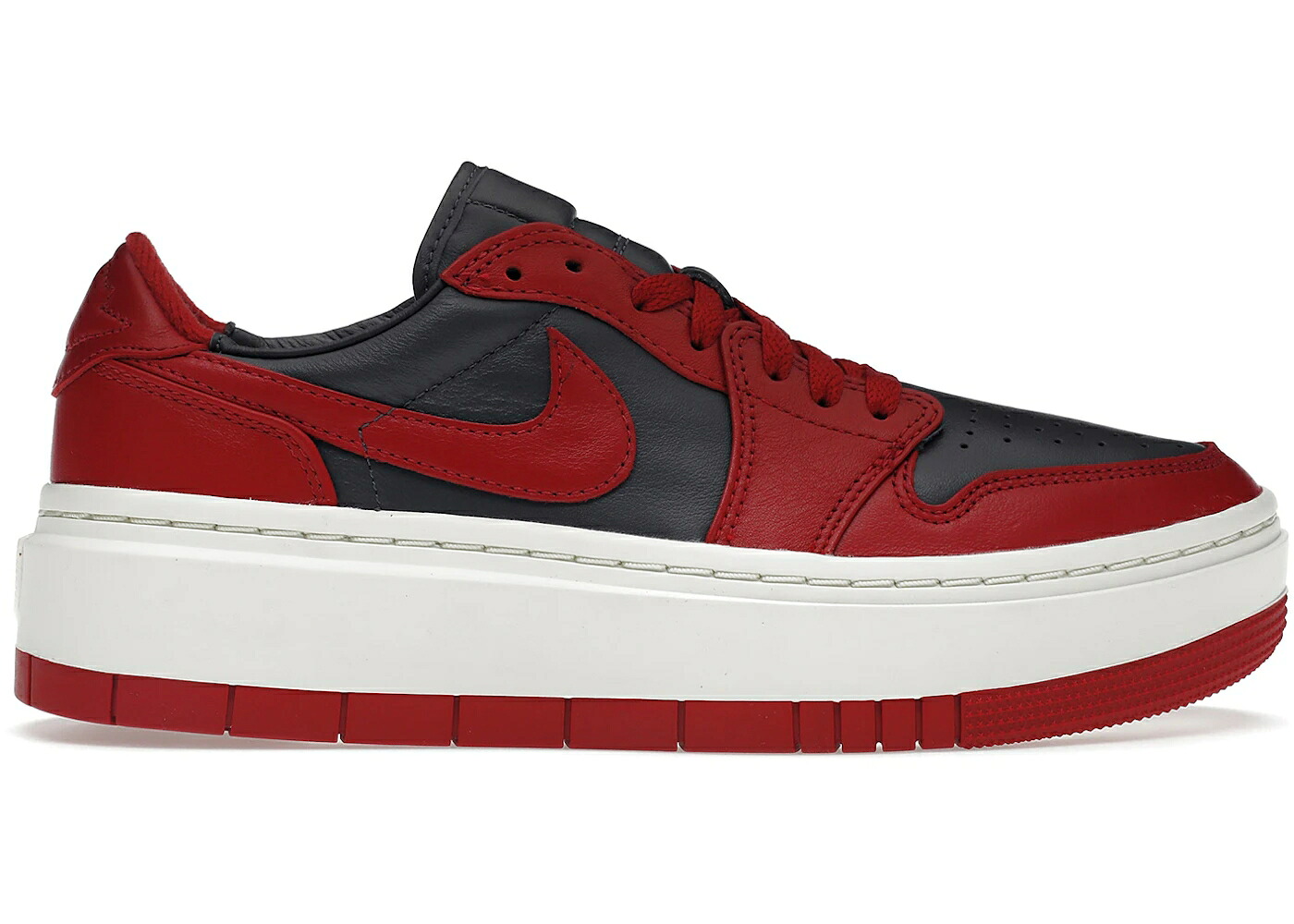 ナイキ ジョーダン 薄墨色 薄墨色 赤 赤いこと WOMEN\u0027S スニーカー レディース JORDAN 1 ELEVATE LOW DARK GREY VARSITY RED (WOMEN\u0027S) / DARK GREY VARSITY RED SAIL