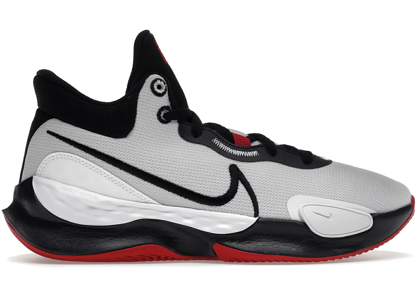 ナイキ ピュア プラチナム 黒色 ブラック 赤 レッド 白色 ホワイト スニーカー メンズ NIKE RENEW ELEVATE 3 PURE PLATINUM BLACK RED / WHITE PURE PLATINUM BLACK