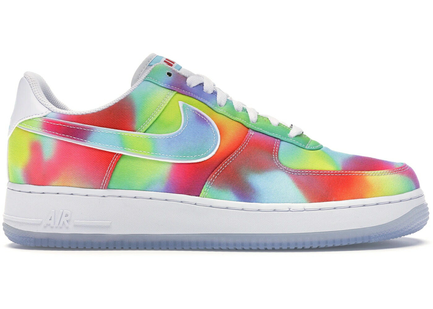 ナイキ ネクタイ シカゴ 白色 ホワイト エアフォース スニーカー メンズ NIKE AIR FORCE 1 LOW TIE DYE CHICAGO / MULTI COLOR WHITE