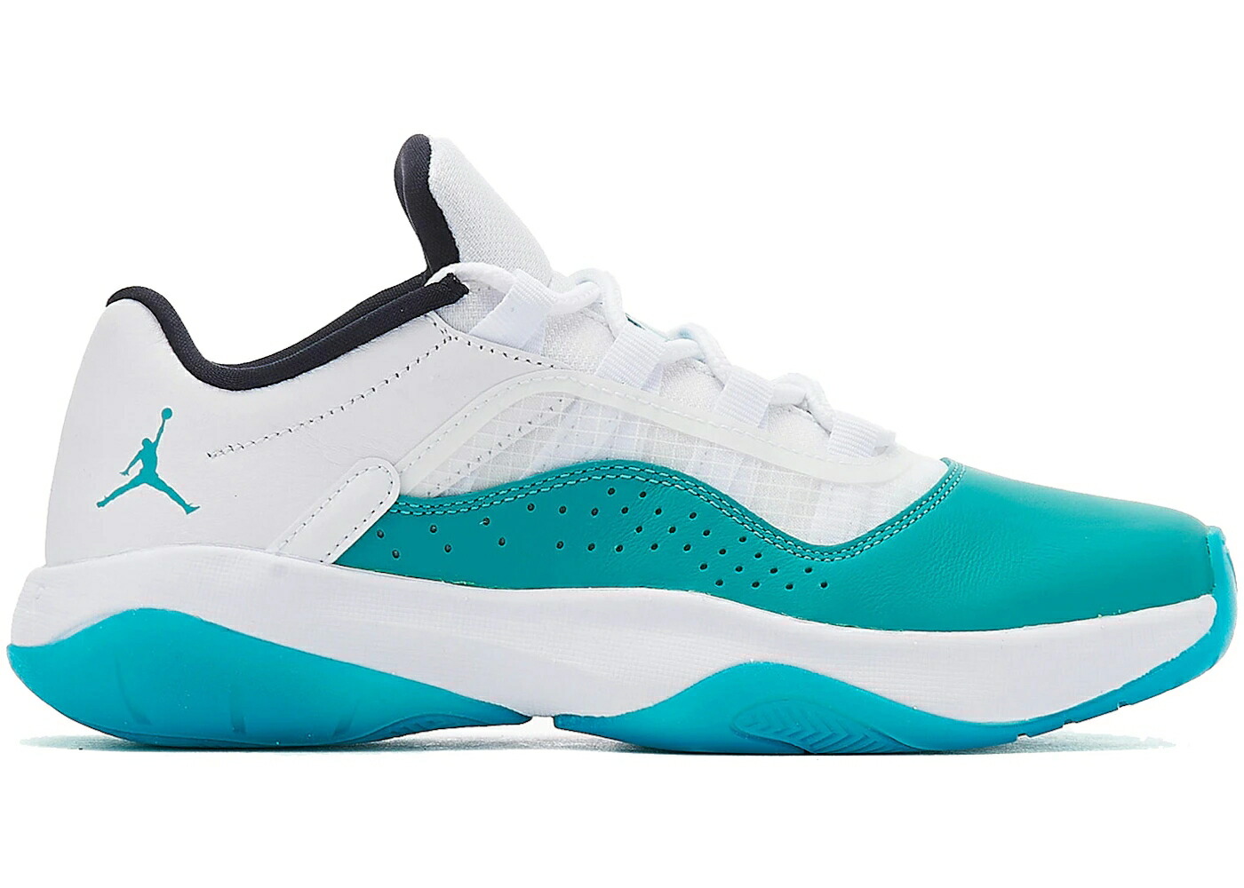 ナイキ ジョーダン 白いこと 白いこと 黒いこと 黒いこと WOMEN\u0027S スニーカー レディース JORDAN 11 CMFT LOW NEW EMERALD (WOMEN\u0027S) / WHITE BLACK NEW EMERALD