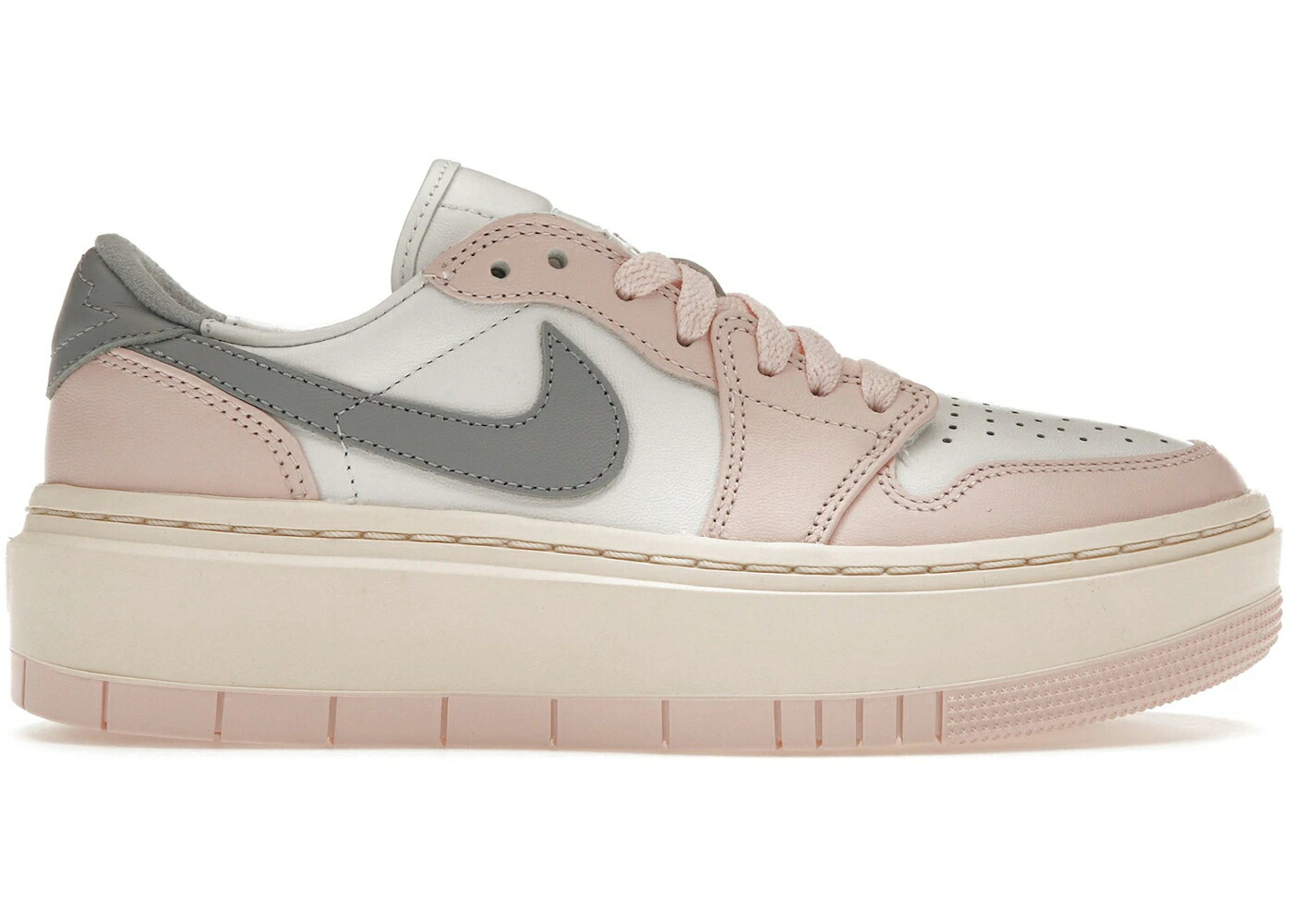 ナイキ ジョーダン しろがね色 スチール写真 薄墨色 薄墨色 WOMEN\u0027S スニーカー レディース JORDAN 1 ELEVATE LOW ATMOSPHERE (WOMEN\u0027S) / ATMOSPHERE STEEL GREY GUAVA ICE