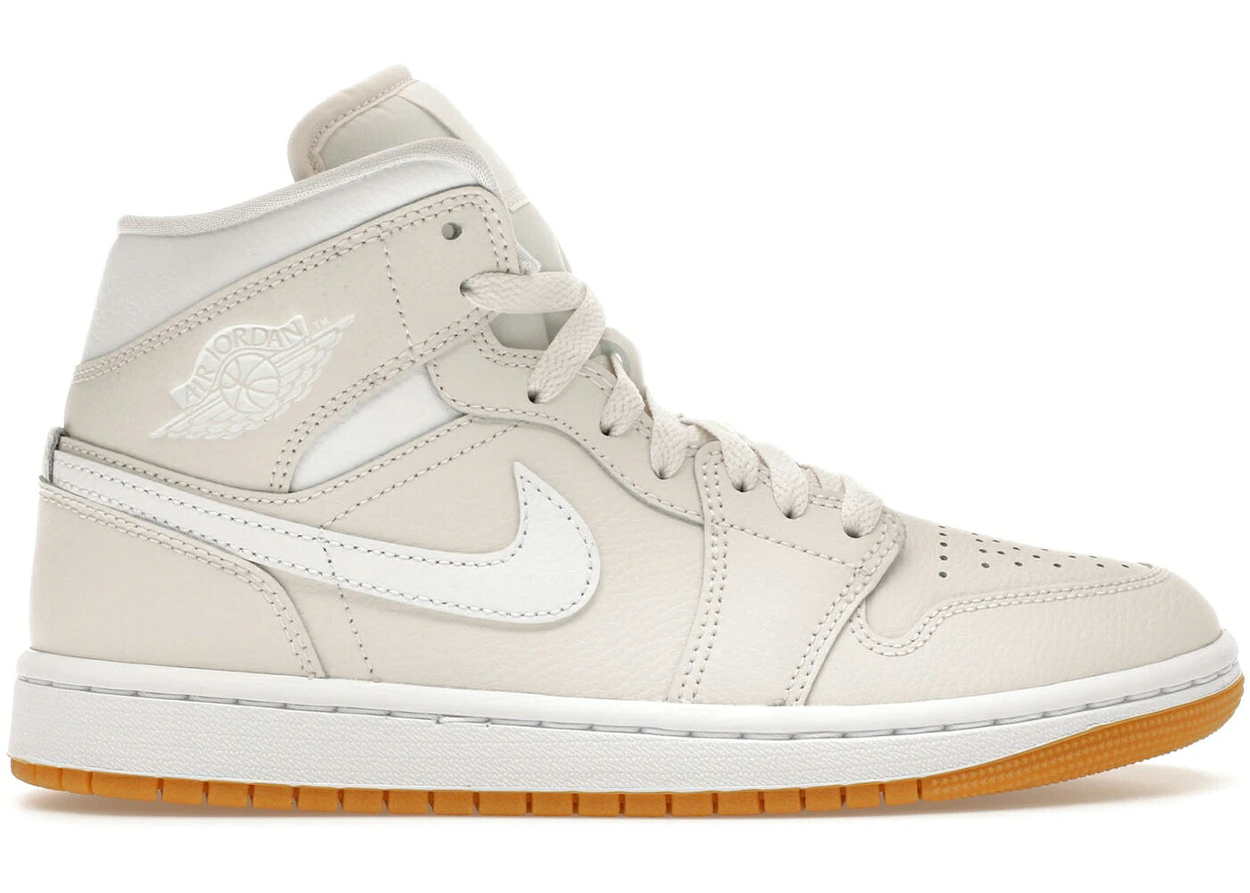 ナイキ ジョーダン ミッド 赤銅色 赤銅色 白いこと 白いこと WOMEN\u0027S スニーカー レディース JORDAN 1 MID PHANTOM GUM (WOMEN\u0027S) / PHANTOM GUM LIGHT BROWN WHITE