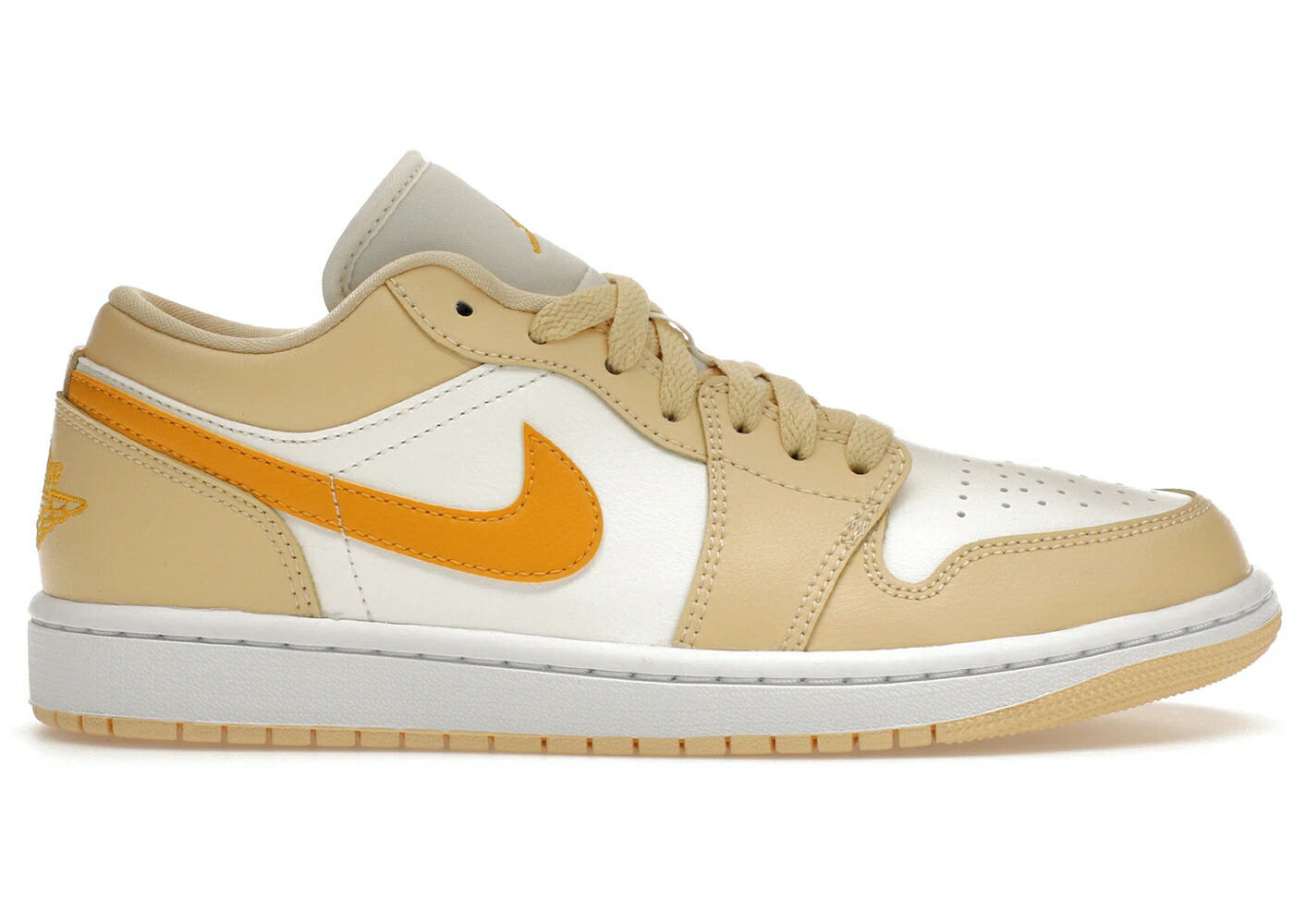 ナイキ ジョーダン 黄色 イエロー 白色 ホワイト WOMEN スニーカー レディース JORDAN 1 LOW SAIL YELLOW OCHRE (WOMEN) / SAIL PALE VANILLA WHITE YELLOW