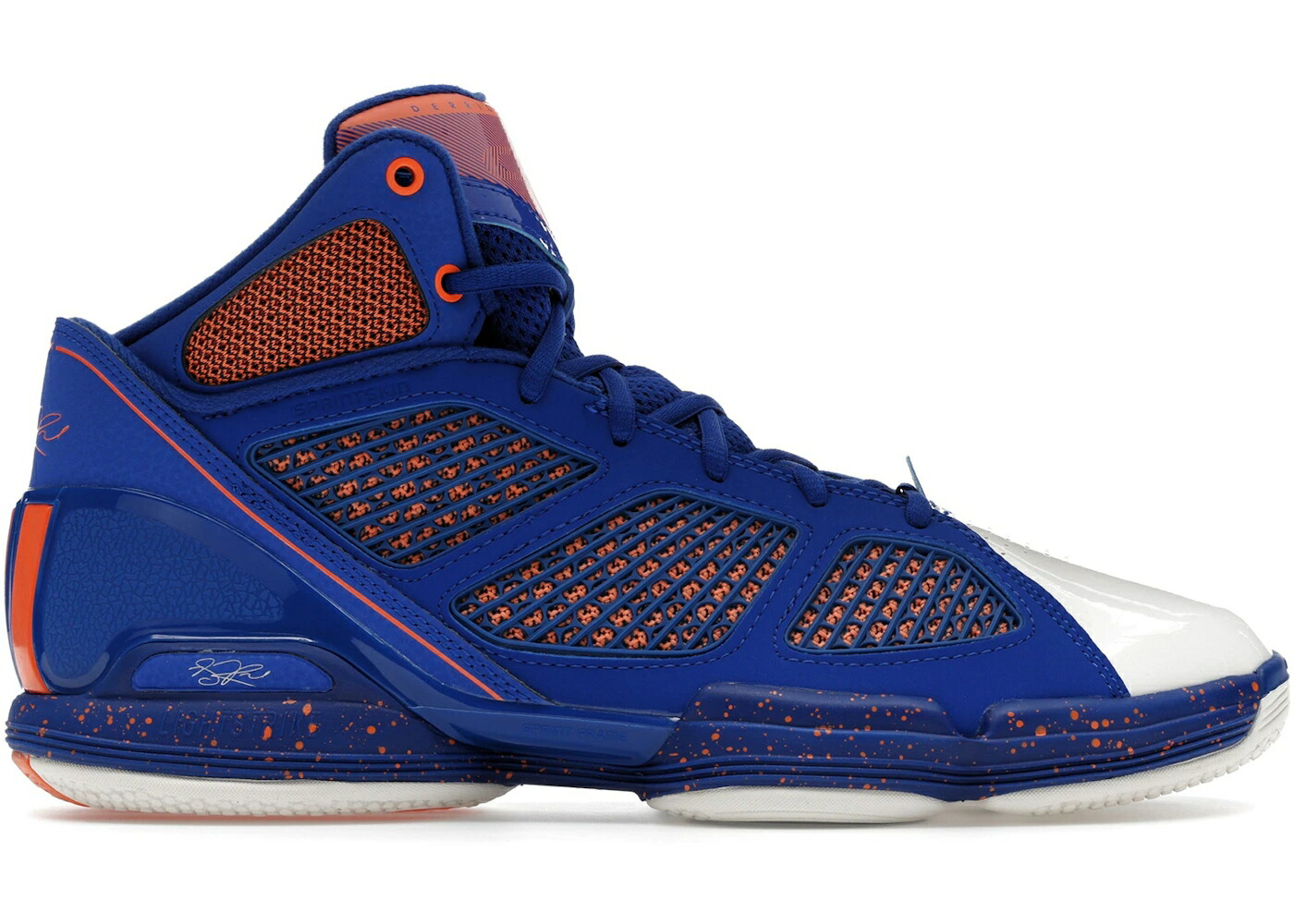 アディダス ローズ ニックス 青色 ブルー コア 白色 ホワイト チーム 1.5 スニーカー メンズ ADIDAS D ROSE RESTOMOD KNICKS / BLUE CORE WHITE TEAM SEMI SOLAR