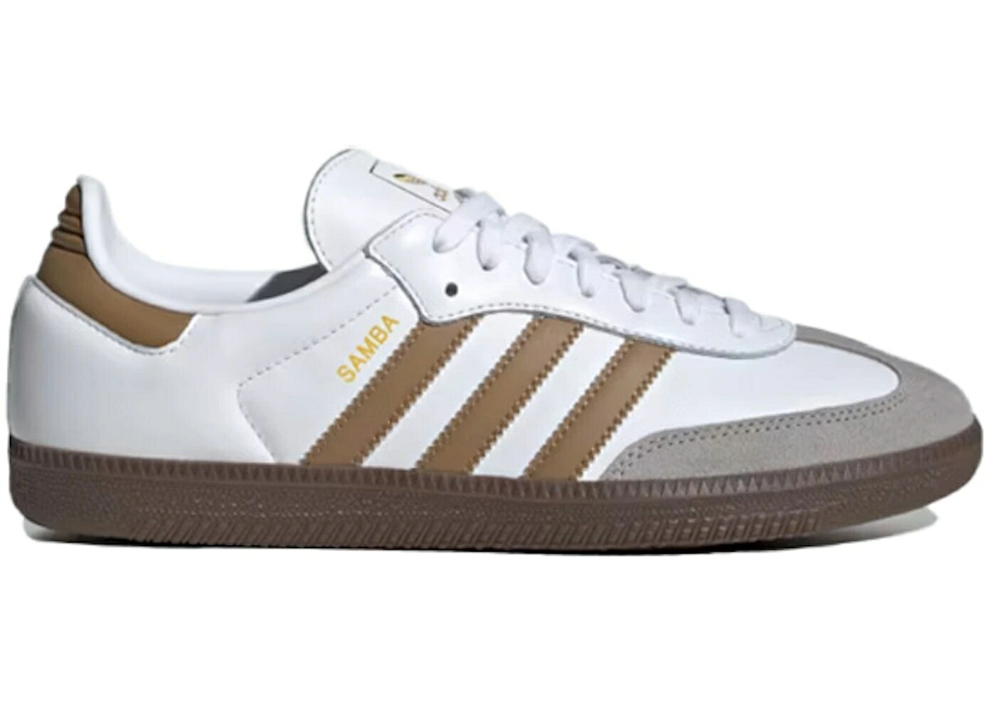アディダス サンバ 白いこと 白いこと 赤銅色 赤銅色 スニーカー メンズ ADIDAS SAMBA OG CLOUD WHITE BROWN DESERT / CLOUD WHITE BROWN DESERT CLEAR