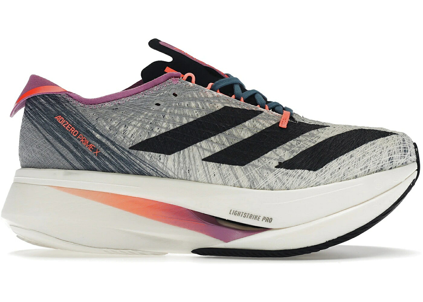 アディダス アディゼロ 白色 ホワイト レジェンド スニーカー メンズ ADIDAS ADIZERO PRIME X STRUNG OFF WHITE PULSE LILAC / OFF WHITE LEGEND INK PULSE LILAC