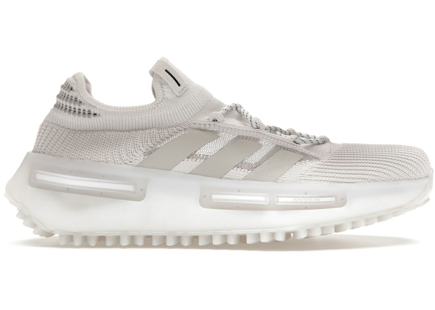アディダス 白いこと 白いこと 薄墨色 薄墨色 中核グループ スニーカー メンズ ADIDAS NMD S1 FOOTWEAR WHITE GREY ONE / FOOTWEAR WHITE GREY ONE CORE