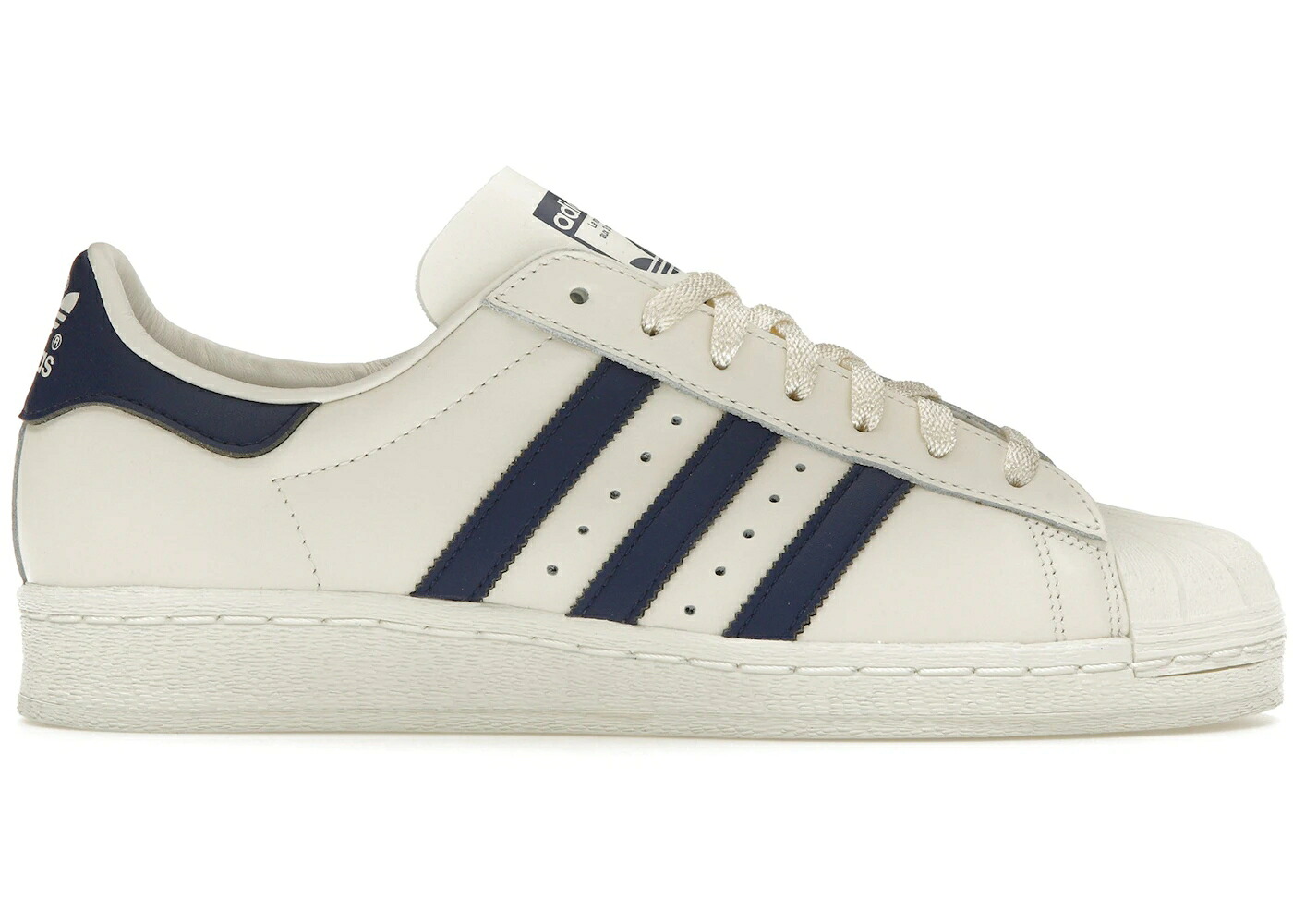 アディダス はやりっ児 白いこと 白いこと 青み 青色 皮膚軟化剤 スニーカー メンズ ADIDAS SUPERSTAR 82 WHITE DARK BLUE / CLOUD WHITE DARK BLUE CREAM