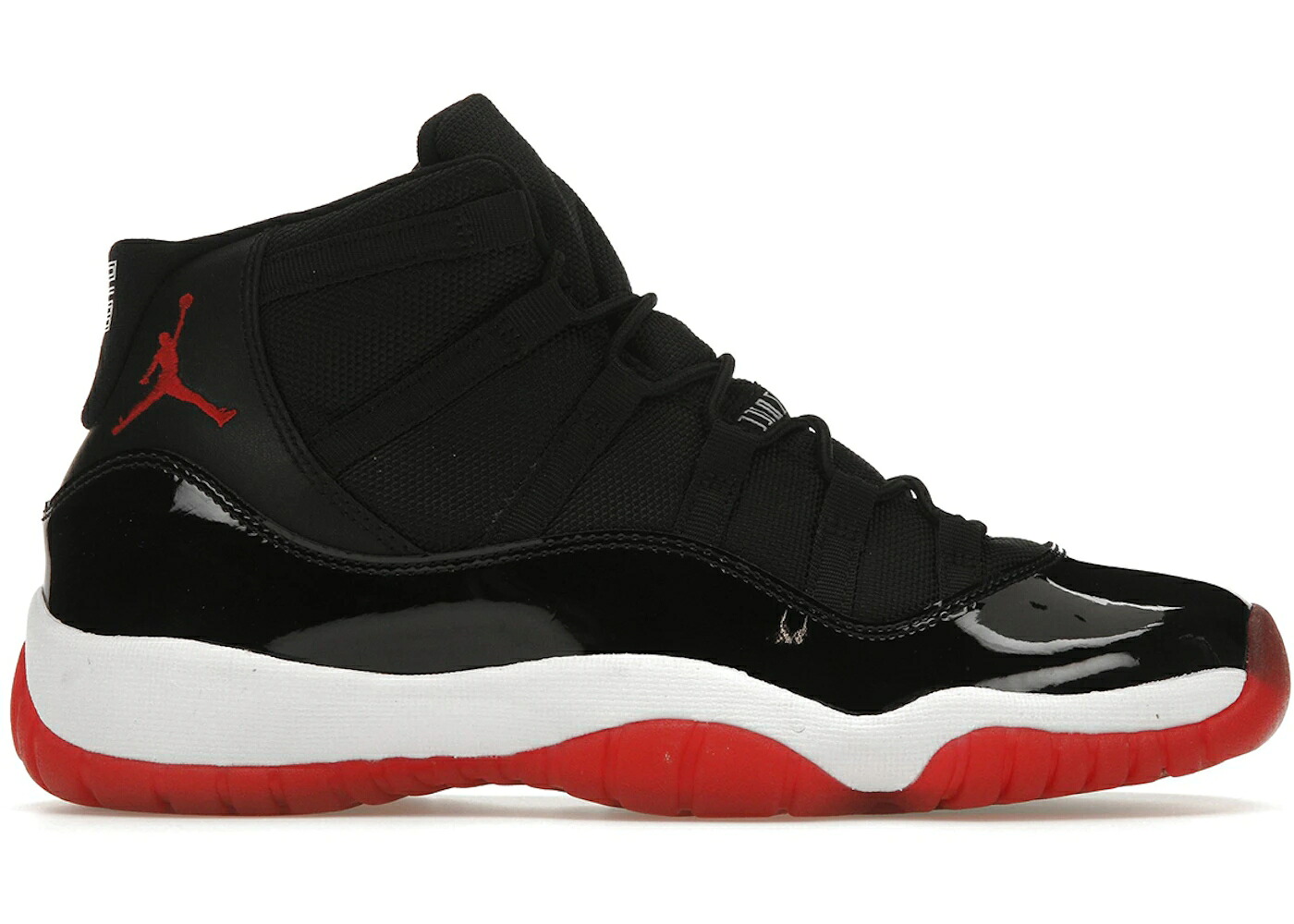 ナイキ ジョーダン 黒色 ブラック 赤 レッド 白色 ホワイト ジュニア キッズ JORDAN 11 RETRO PLAYOFFS (2012) (GS) / BLACK TRUE RED WHITE ベビー マタニティ スニーカー｜スニケス