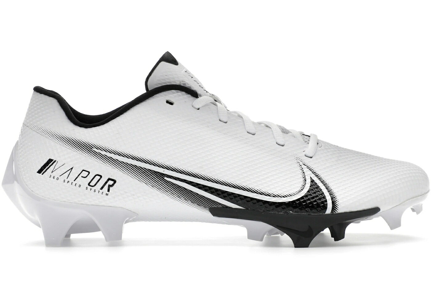 ナイキ スピード 白色 ホワイト 黒色 ブラック スニーカー メンズ NIKE VAPOR EDGE SPEED 360 WHITE / WHITE BLACK