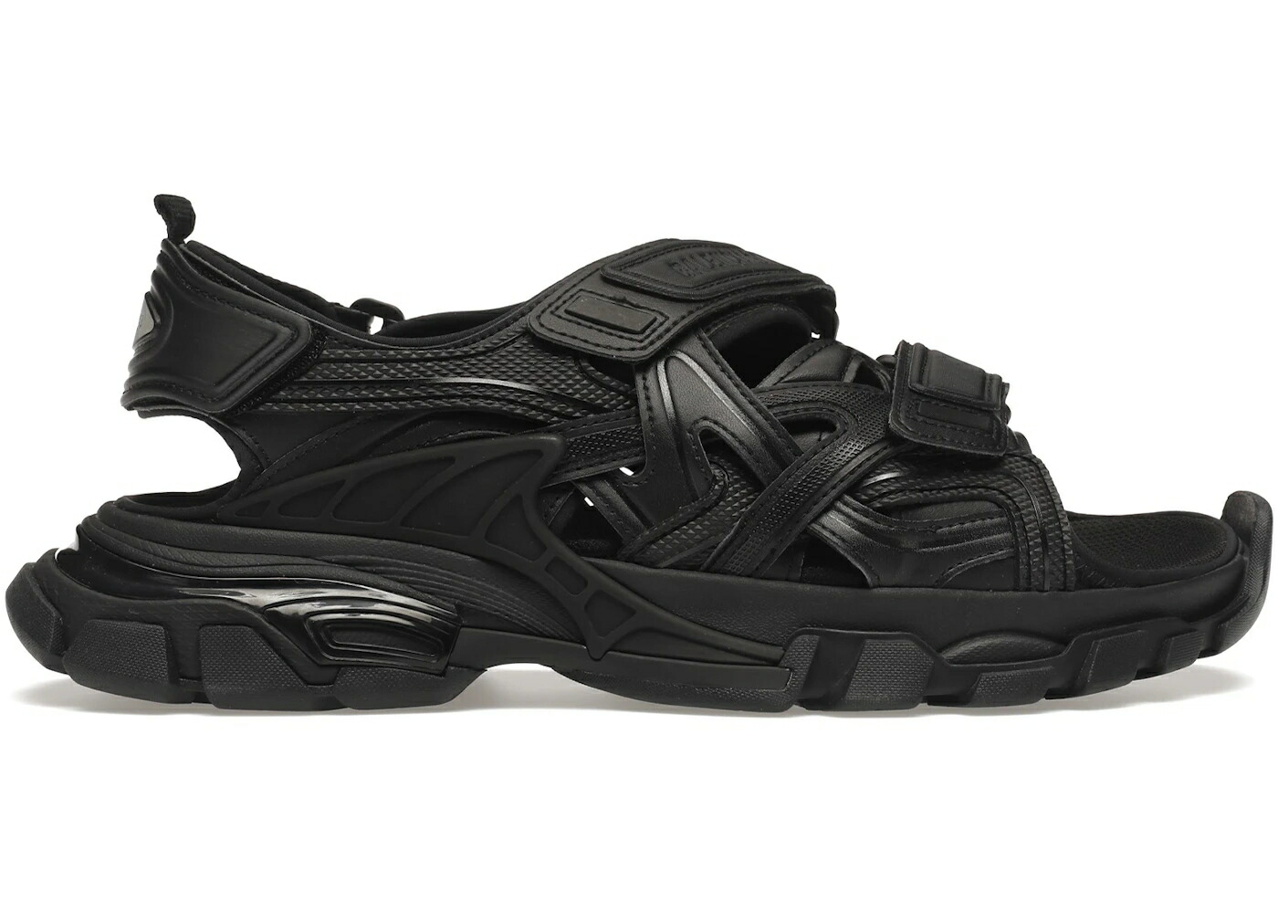 バレンシアガ トラック 黒色 ブラック スニーカー メンズ BALENCIAGA TRACK SANDAL BLACK /