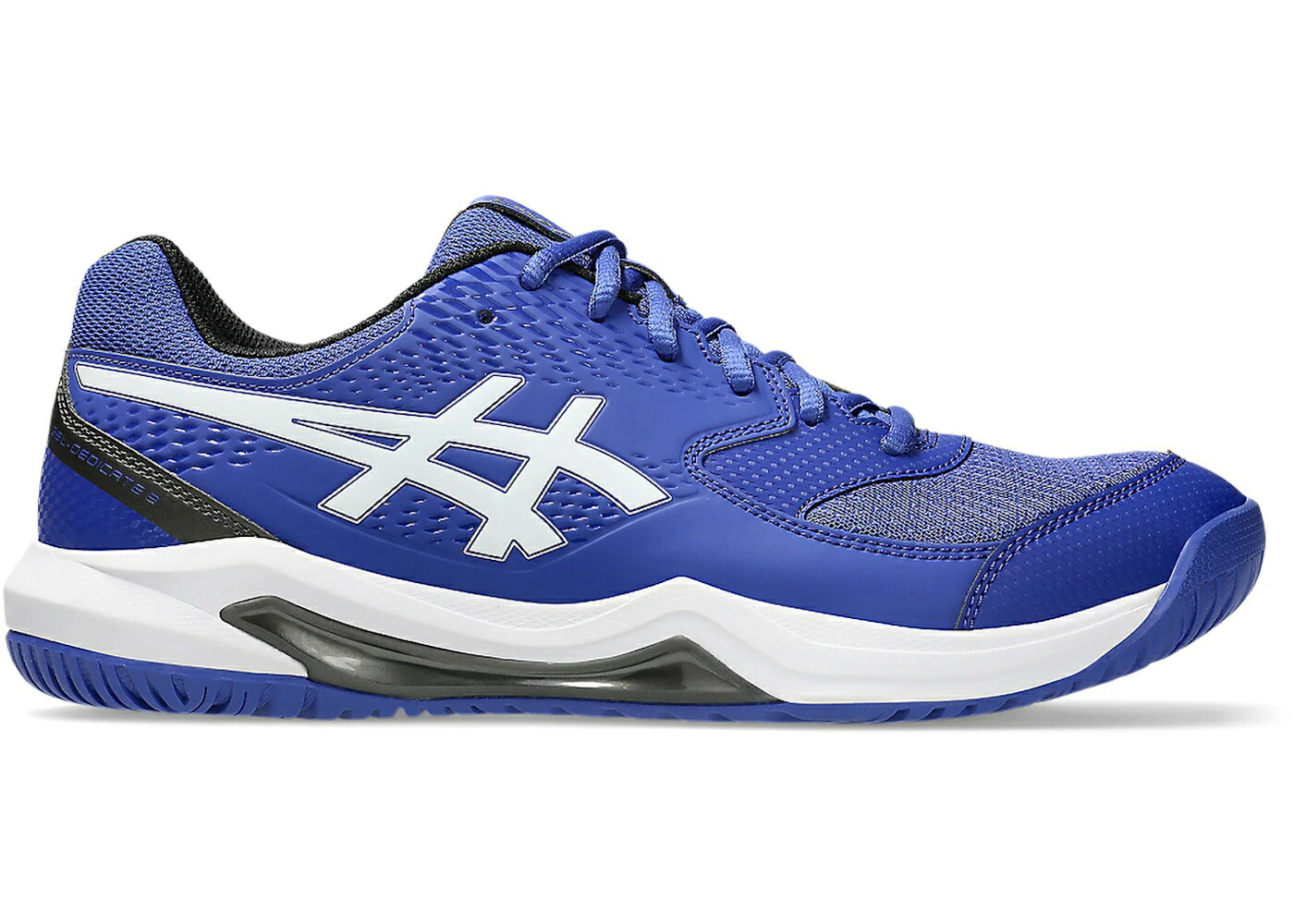 アシックス 白色 ホワイト スニーカー メンズ ASICS GEL-DEDICATE 8 DARK COBALT WHITE / DARK COBALT WHITE