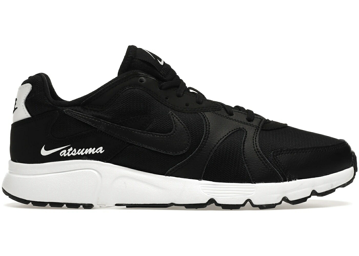 ナイキ 黒いこと 黒いこと 白いこと 白いこと スニーカー メンズ NIKE ATSUMA BLACK WHITE / BLACK WHITE BLACK