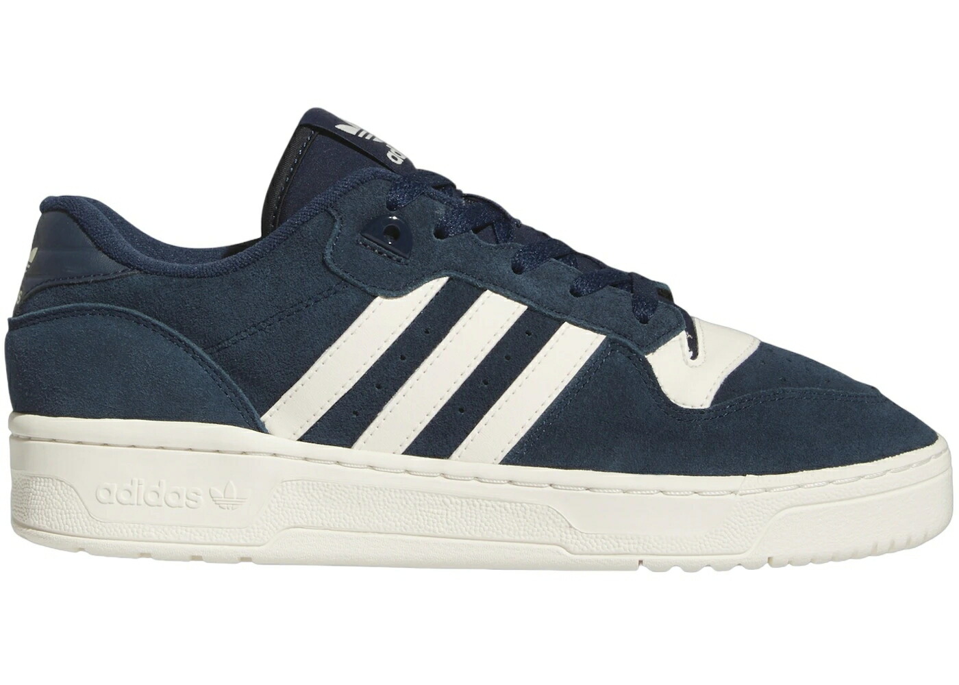 アディダス 紺色 ネイビー 白色 ホワイト スニーカー メンズ ADIDAS RIVALRY LOW COLLEGIATE NAVY CLOUD WHITE / COLLEGIATE NAVY CLOUD WHITE