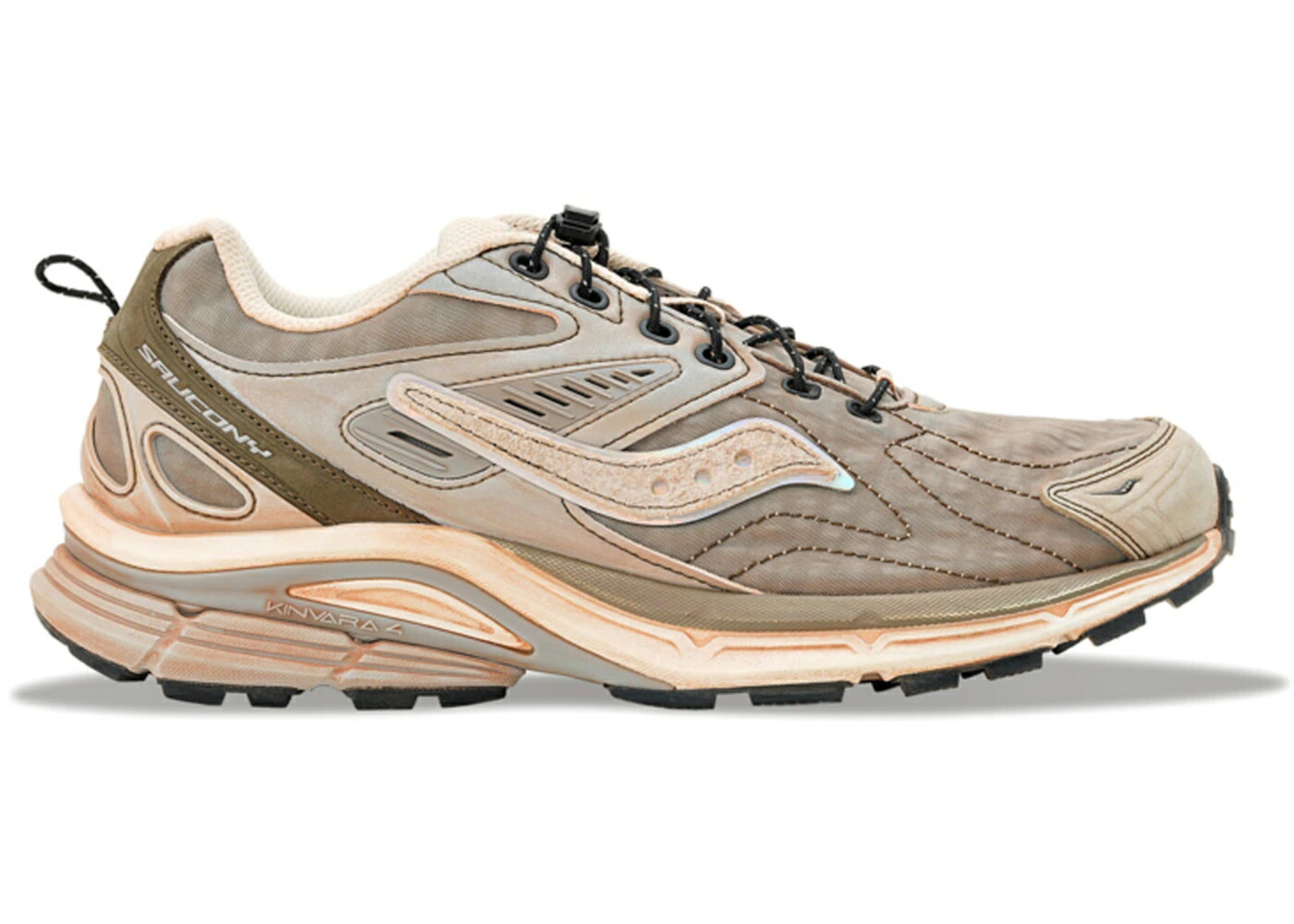 サッカニー 砂色 サンド スニーカー メンズ SAUCONY KINVARA 4 RE COSTS METEORITE SAND / METEORITE SAND