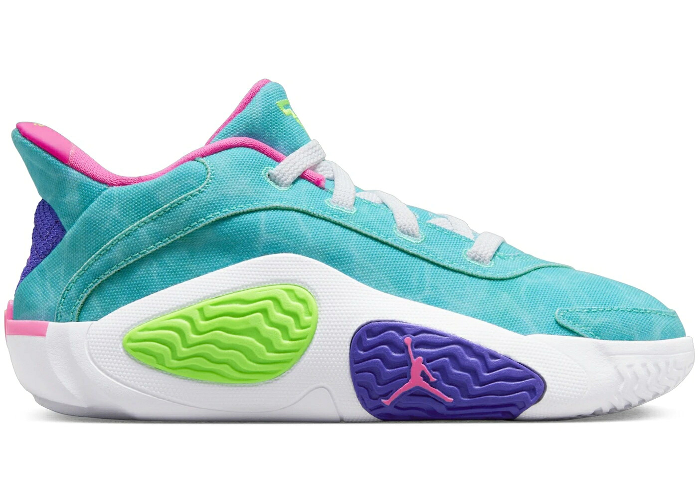 ナイキ ジョーダン 翡翠 ジェード 白色 ホワイト ピンク 緑 グリーン ストライク ジュニア キッズ JORDAN TATUM 2 HYPER JADE WHITE PINK GREEN STRIKE (PS) / HYPER JADE WHITE HYPER PINK ベビー マタニティ ス｜スニケス 27,365円