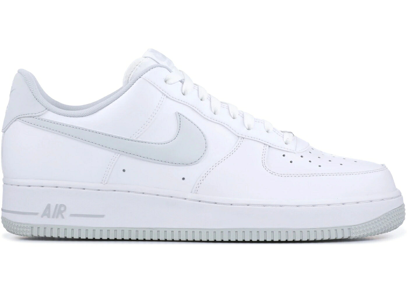 ナイキ 白いこと 白いこと 純然たる プラチナム 空軍 スニーカー メンズ NIKE AIR FORCE 1 LOW WHITE PURE PLATINUM / WHITE PURE PLATINUM PURE