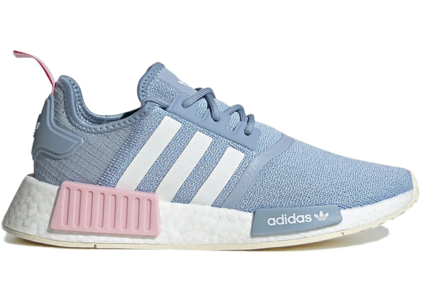 アディダス 青味 青み サクラ色 白いこと 白いこと WOMEN\u0027S スニーカー レディース ADIDAS NMD R1 BLUE PINK (WOMEN\u0027S) / SUPPLIER COLOUR CLOUD WHITE