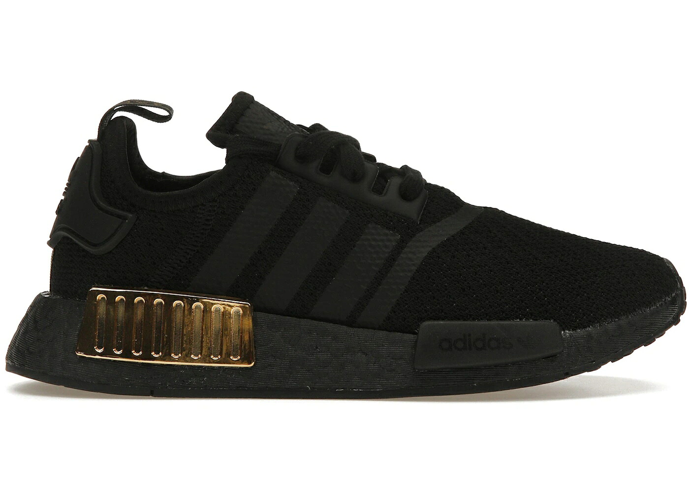 アディダス 黒色 ブラック ゴールド コア WOMEN'S スニーカー レディース ADIDAS NMD R1 TRIPLE BLACK GOLD METALLIC (WOMEN'S) / CORE BLACK CORE BLACK GOLD|スニケス