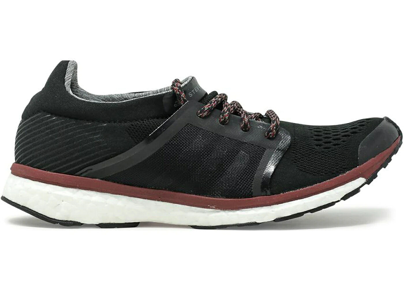 アディダス アディゼロ アディオス コア 黒色 ブラック マルーン WOMEN'S スニーカー レディース ADIDAS ADIZERO ADIOS STELLA MCCARTNEY CORE BLACK NOBLE MAROON (WOMEN'S) / CORE BLACK GRANITE NOBLE MAROON｜スニケス