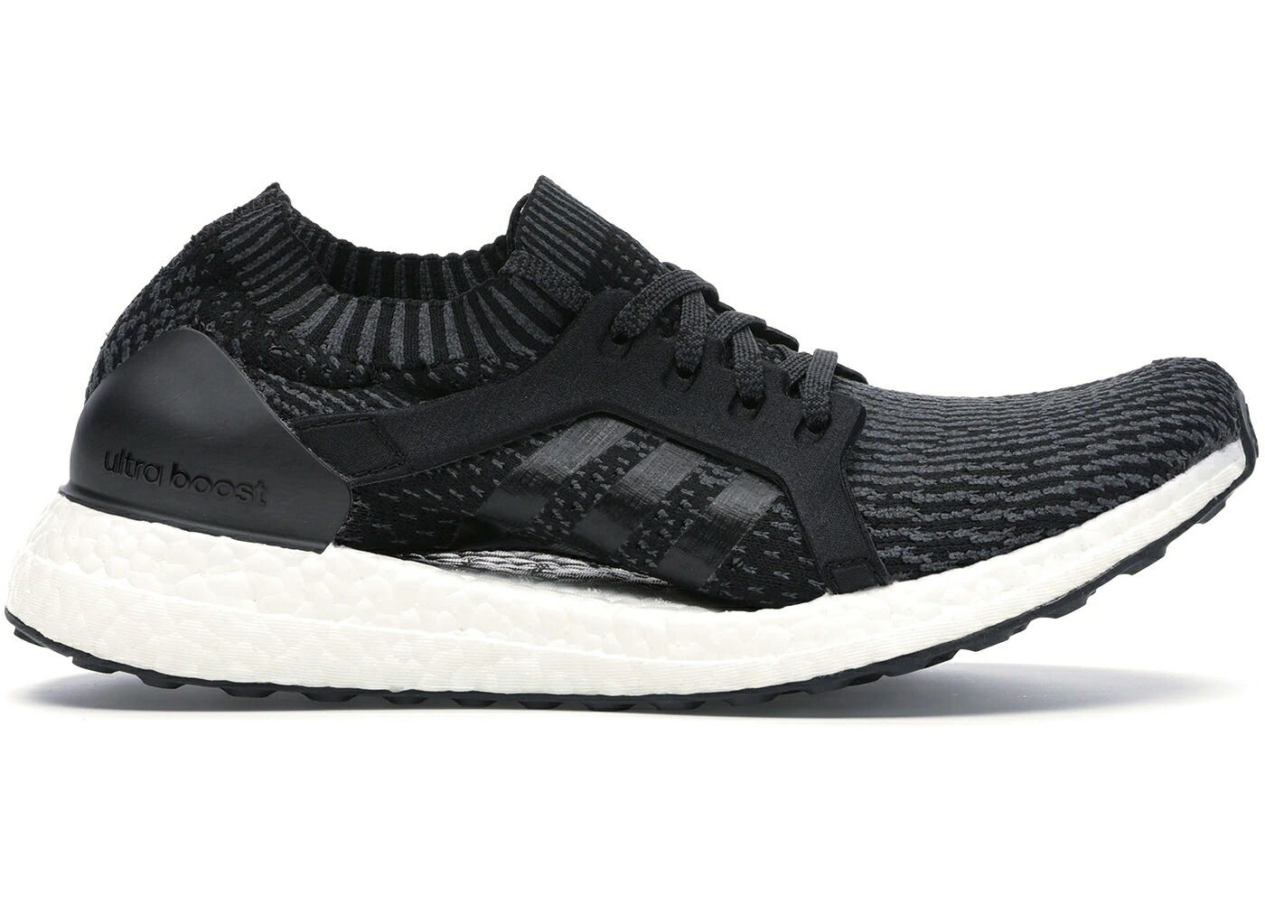 アディダス ウルトラ ブースト 黒色 ブラック 灰色 グレー ヘザー ウルトラブースト WOMEN'S スニーカー レディース ADIDAS ULTRA BOOST X BLACK DARK GREY HEATHER-ONIX (WOMEN'S) / BLACK DARK GREY HEATHER ONIX|スニケス