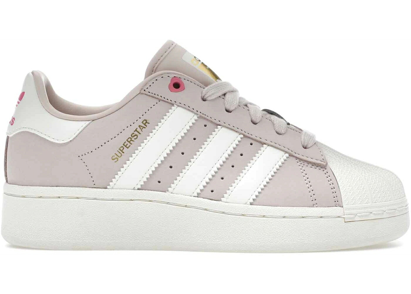 アディダス スーパースター アイボリー ピンク フュージョン VALENTINE'S WOMEN'S スニーカー レディース ADIDAS SUPERSTAR XLG DAY 2024 (WOMEN'S) / PUTTY MAUVE IVORY PINK FUSION