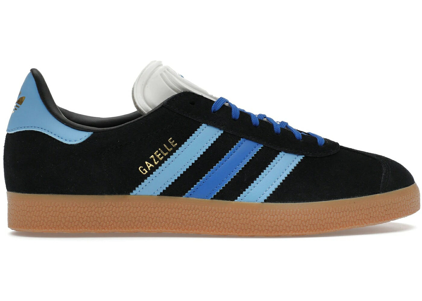 アディダス ガゼル 黒色 ブラック 青色 ブルー コア WOMEN スニーカー レディース ADIDAS GAZELLE BLACK LIGHT BLUE (WOMEN) / CORE BLACK BLUE LIGHT BLUE