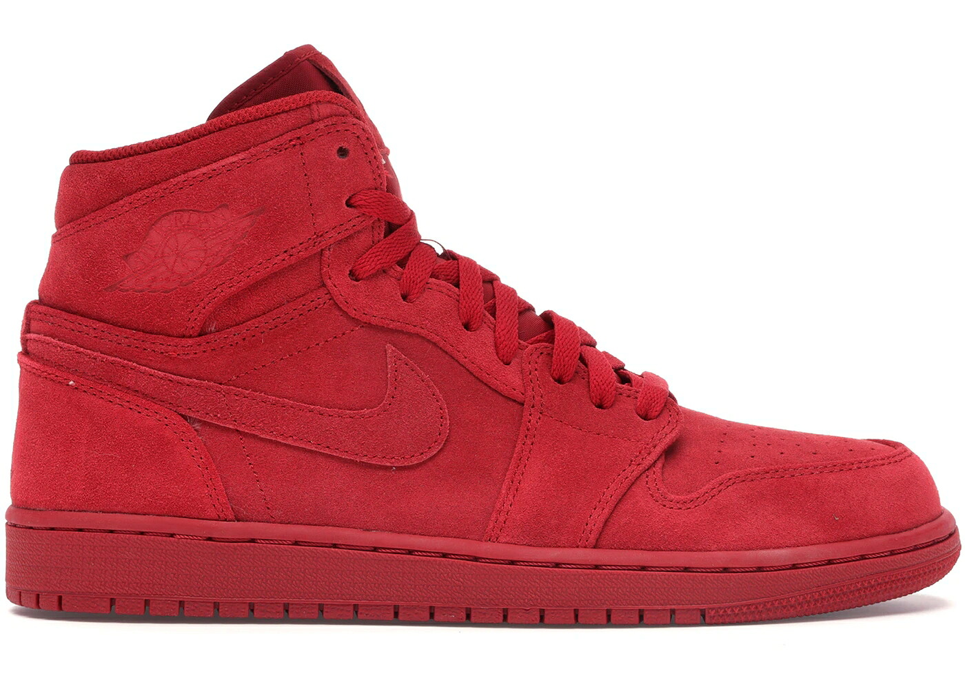 ナイキ ジョーダン 赤 赤いこと スエードクロス スウェード スニーカー メンズ JORDAN 1 RETRO RED SUEDE / GYM RED GYM RED