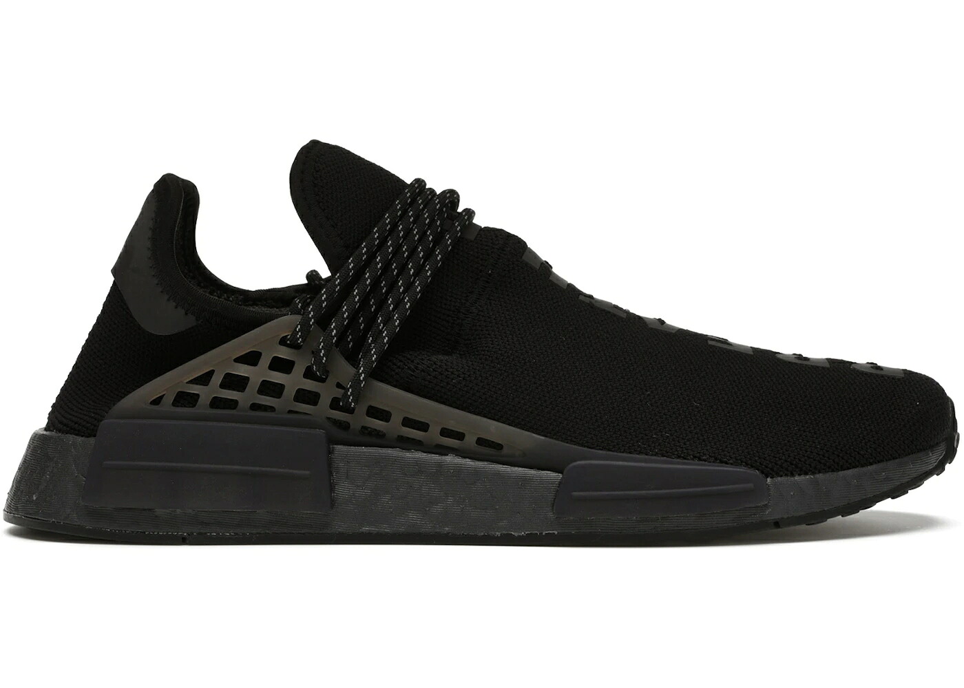 アディダス 黒いこと 黒いこと スニーカー メンズ ADIDAS NMD HU PHARRELL HUMAN RACE TRIPLE BLACK PACK / BLACK BLACK BLACK