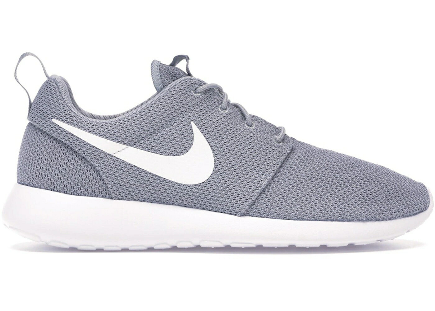 ナイキ ラン 灰色 グレー 白色 ホワイト スニーカー メンズ NIKE ROSHE RUN WOLF GREY / WOLF GREY WHITE