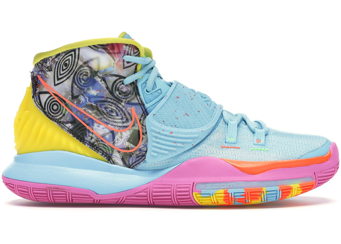 ナイキ カイリー コレクション マイアミ スニーカー メンズ NIKE KYRIE 6 PREHEAT COLLECTION MIAMI / MULTI COLOR MULTI COLOR