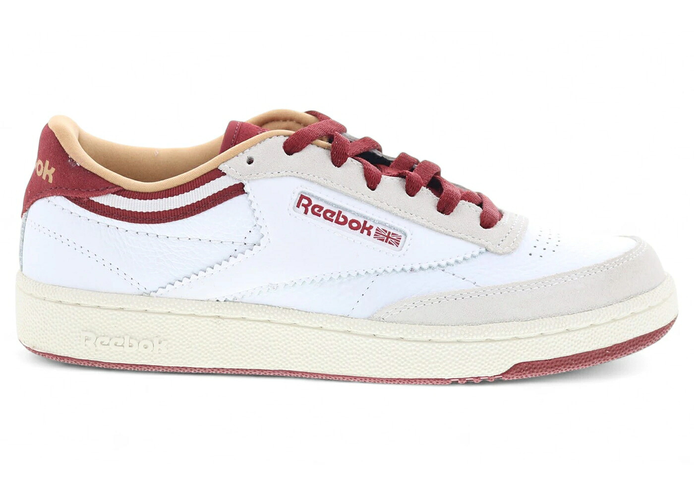 リーボック クラブ 白色 ホワイト 赤 レッド スニーカー メンズ REEBOK CLUB C 85 WHITE RETRO RED CHALK / WHITE RETRO RED CHALK|スニケス