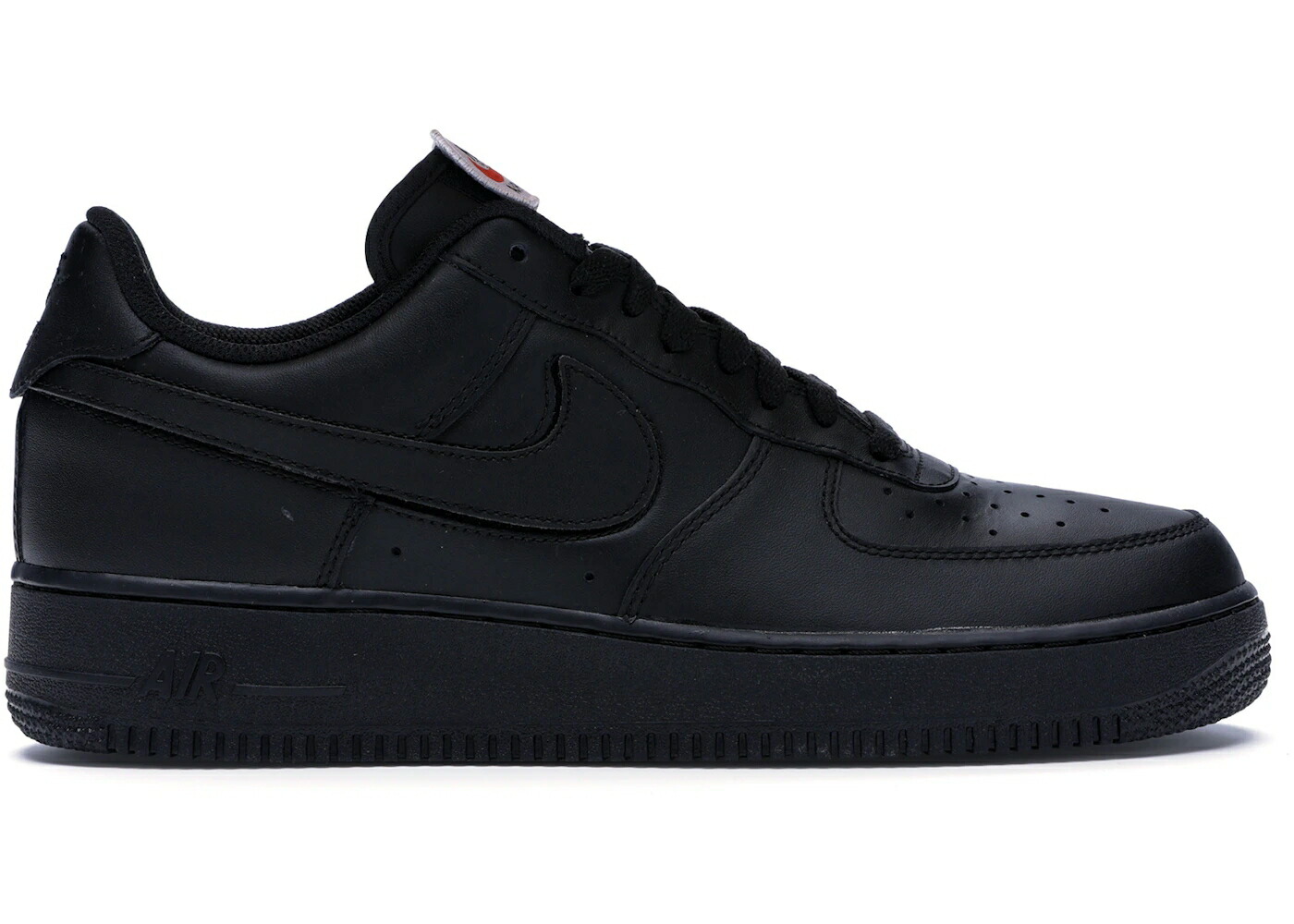ナイキ スウッシュ スウォッシュ 黒色 ブラック エアフォース スニーカー メンズ NIKE AIR FORCE 1 LOW SWOOSH PACK ALL-STAR SAIL (2018) / BLACK BLACK BLACK
